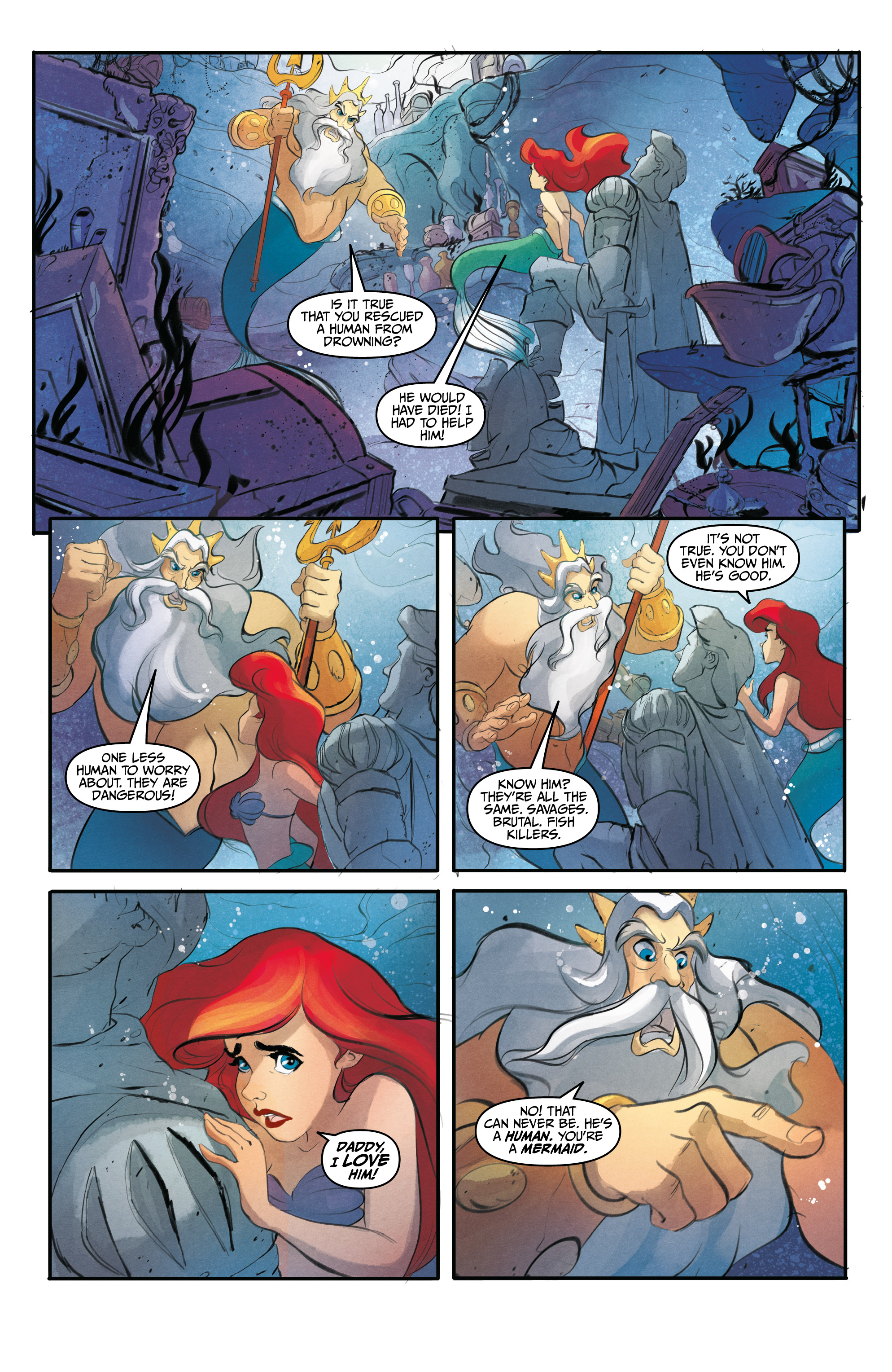 Read online Disney The Little Mermaid comic -  Issue #2 - 9