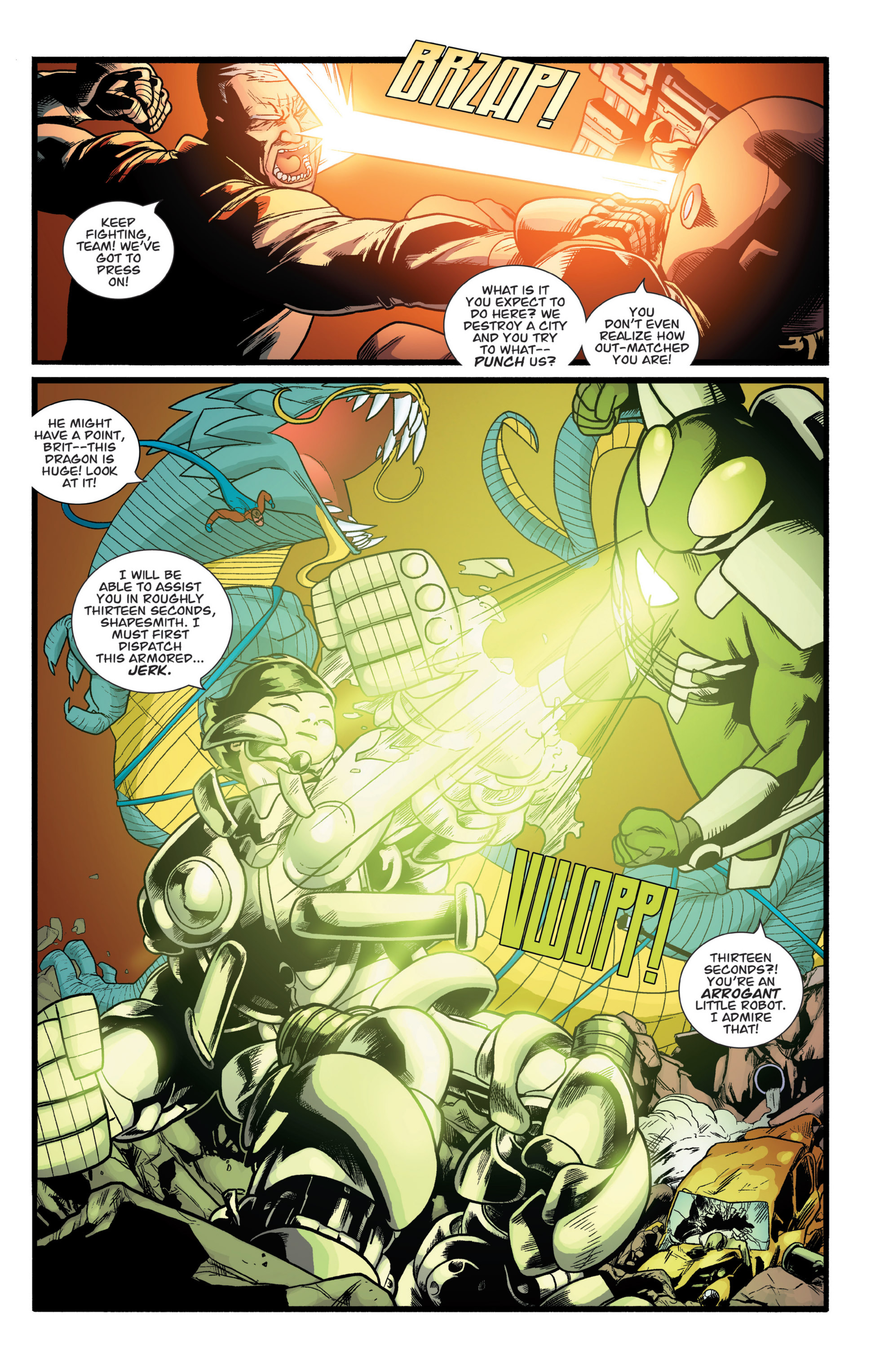 Read online Guarding the Globe (2010) comic -  Issue # _TPB - 119