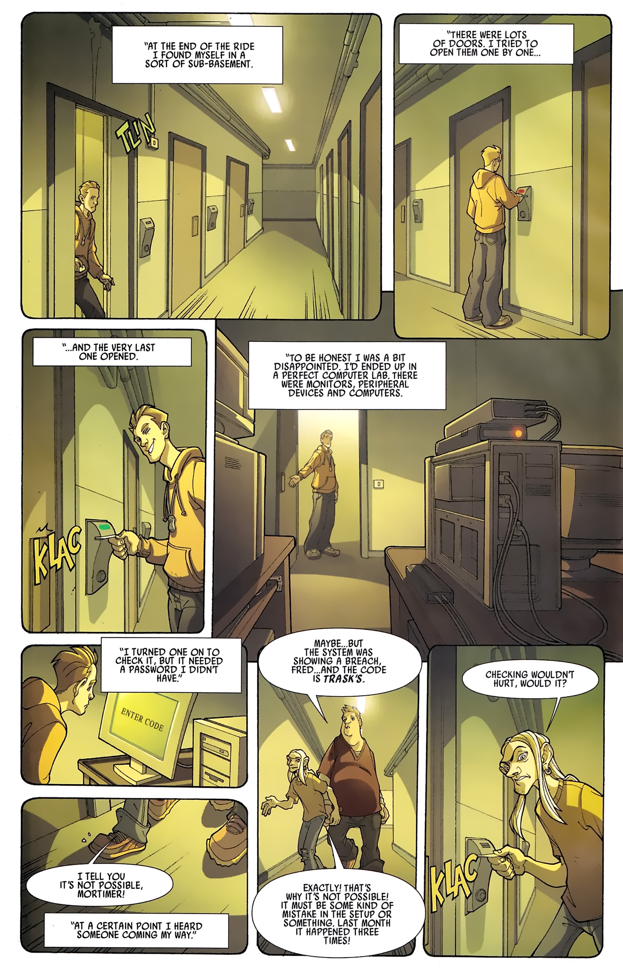 Read online X-Campus comic -  Issue #3 - 12