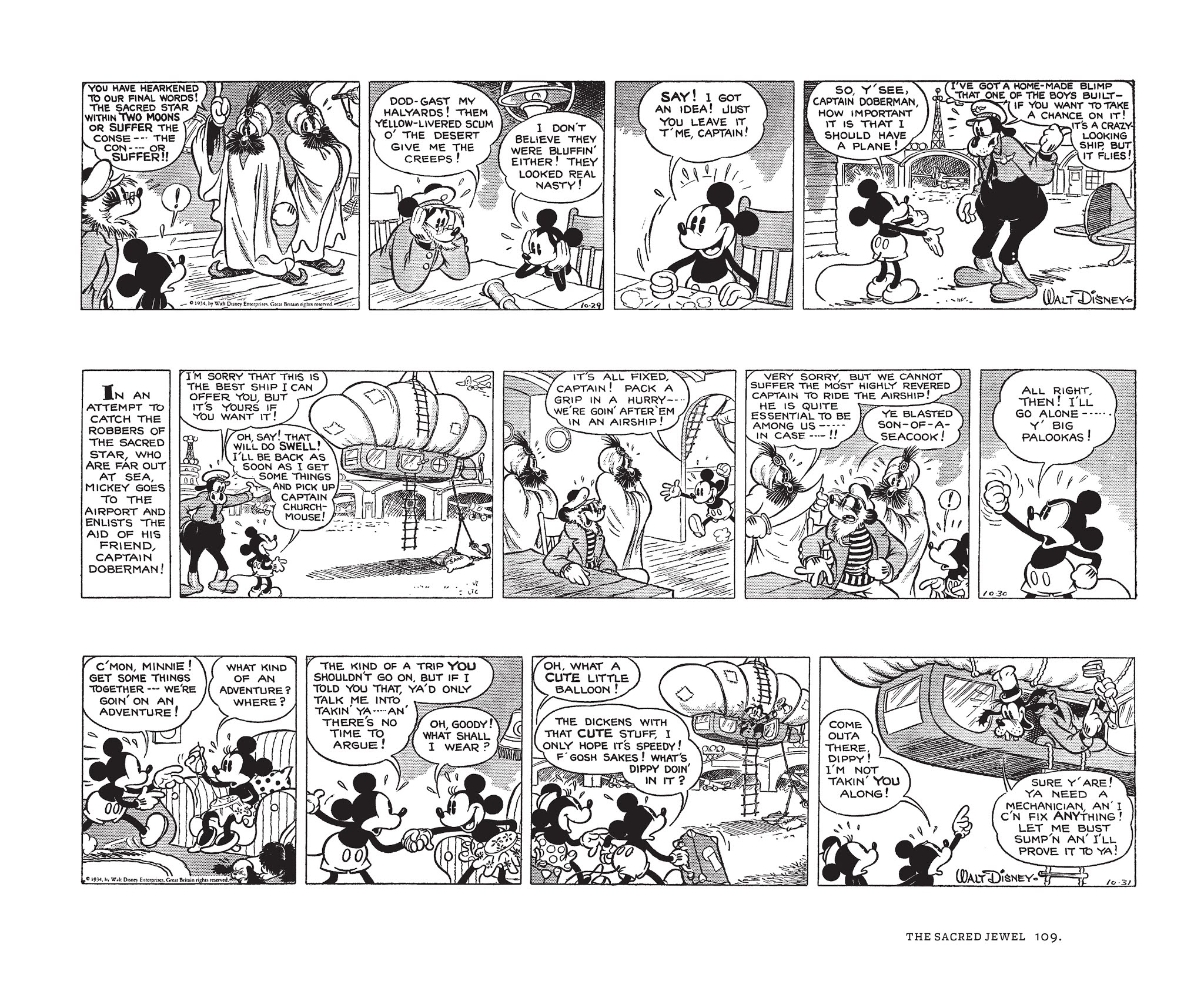 Read online Walt Disney's Mickey Mouse by Floyd Gottfredson comic -  Issue # TPB 3 (Part 2) - 9