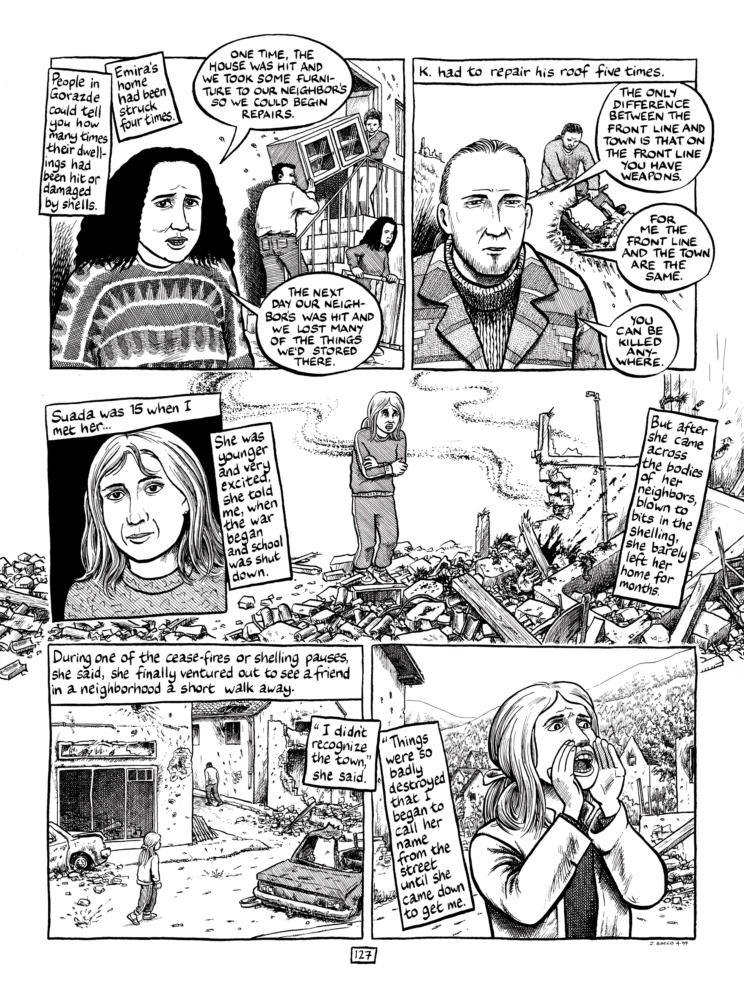 Read online Safe Area Goražde comic -  Issue # TPB (Part 2) - 68