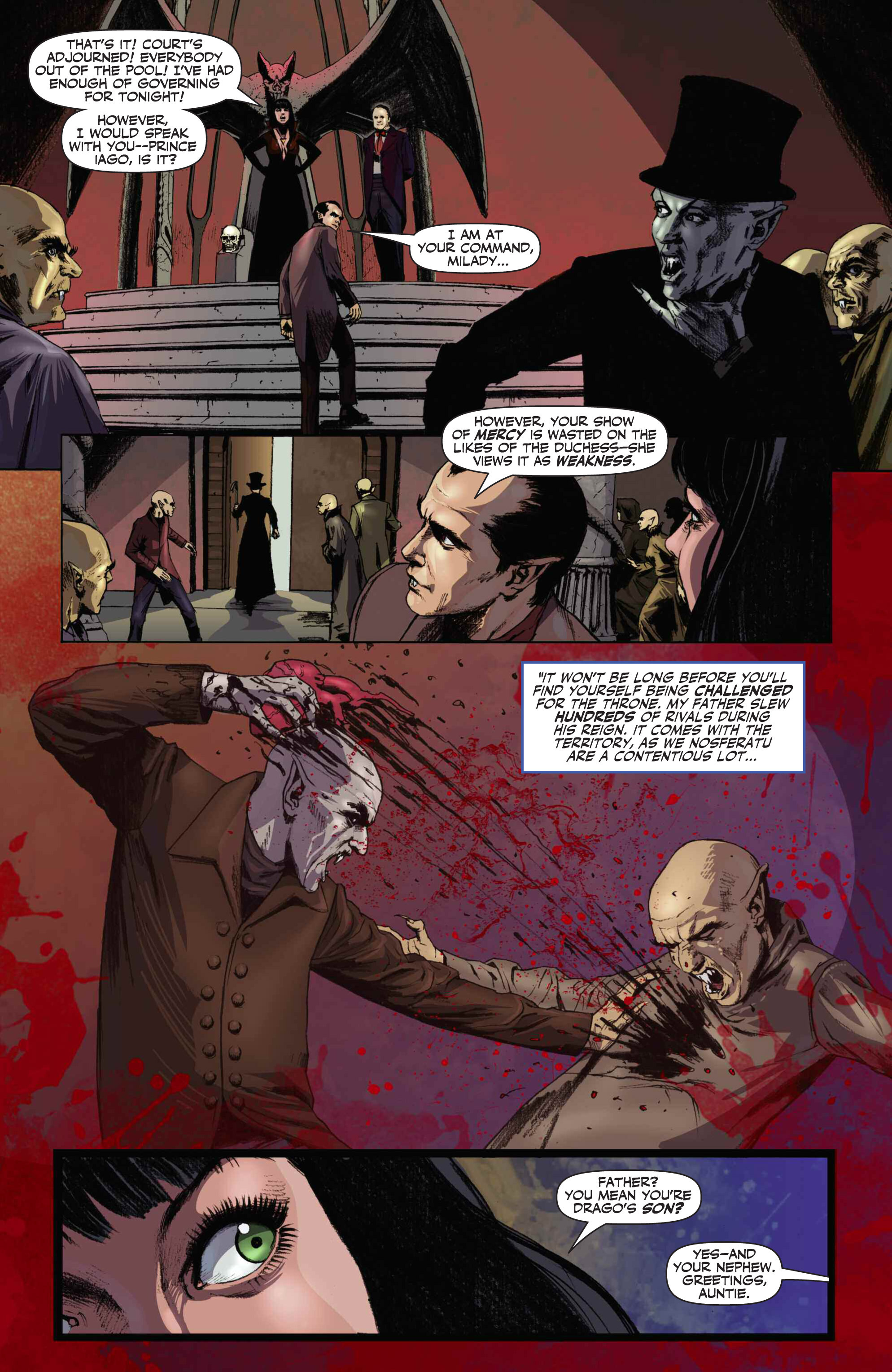 Read online Vampirella (2014) comic -  Issue #12 - 13