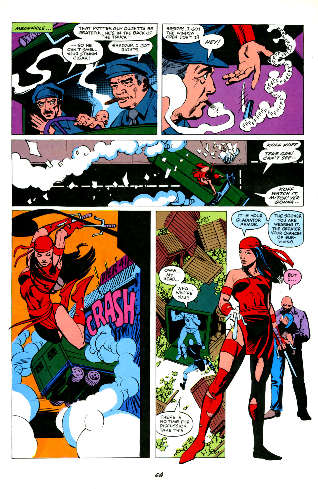 Read online Elektra Megazine comic -  Issue #1 - 59