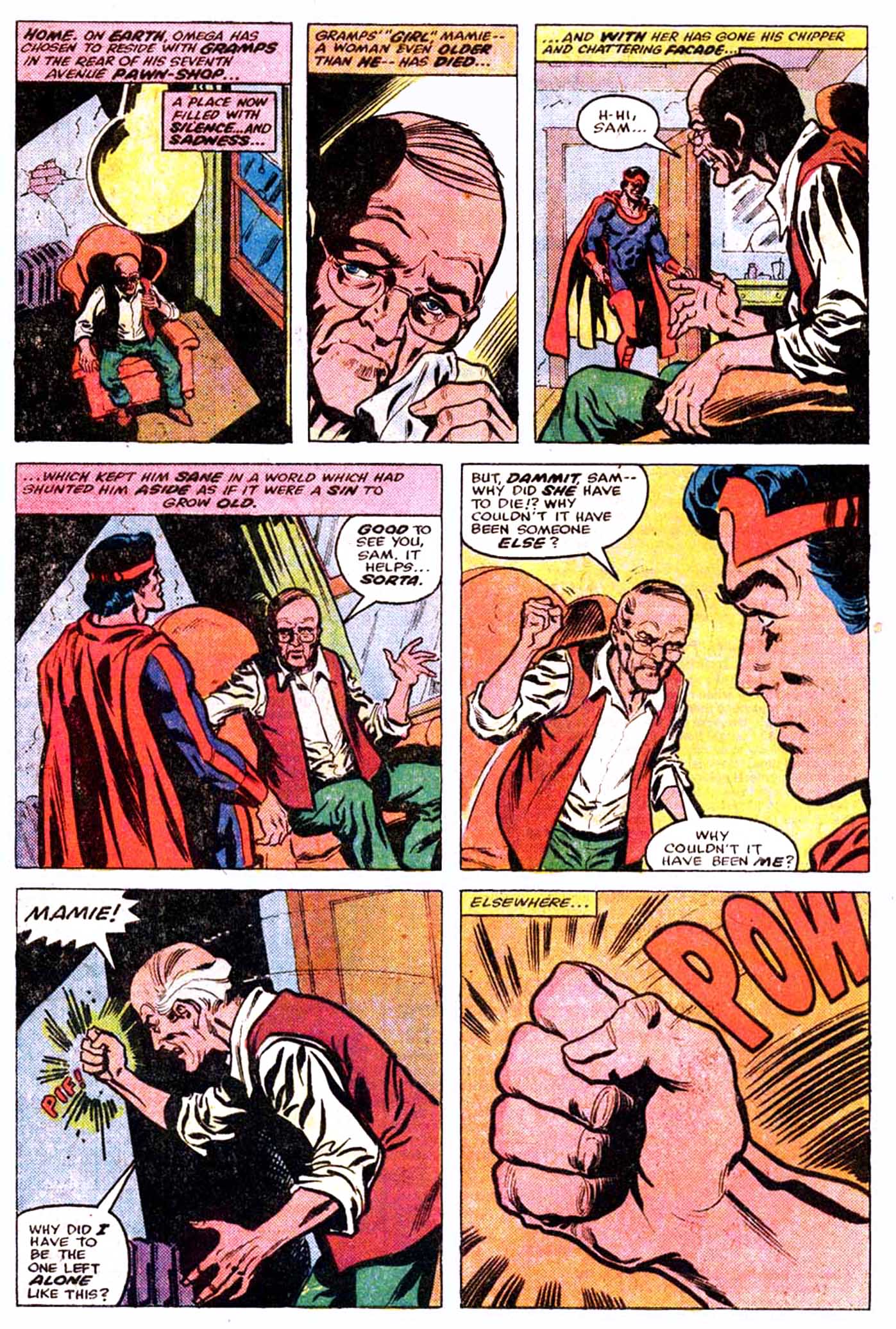 Read online Omega the Unknown comic -  Issue #7 - 5