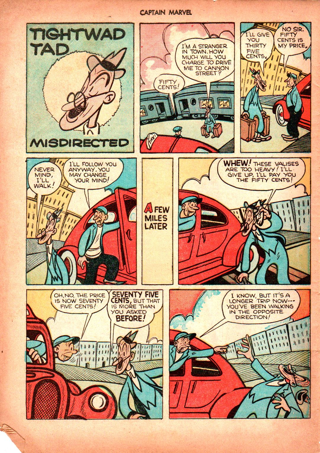 Read online Captain Marvel Adventures comic -  Issue #69 - 50