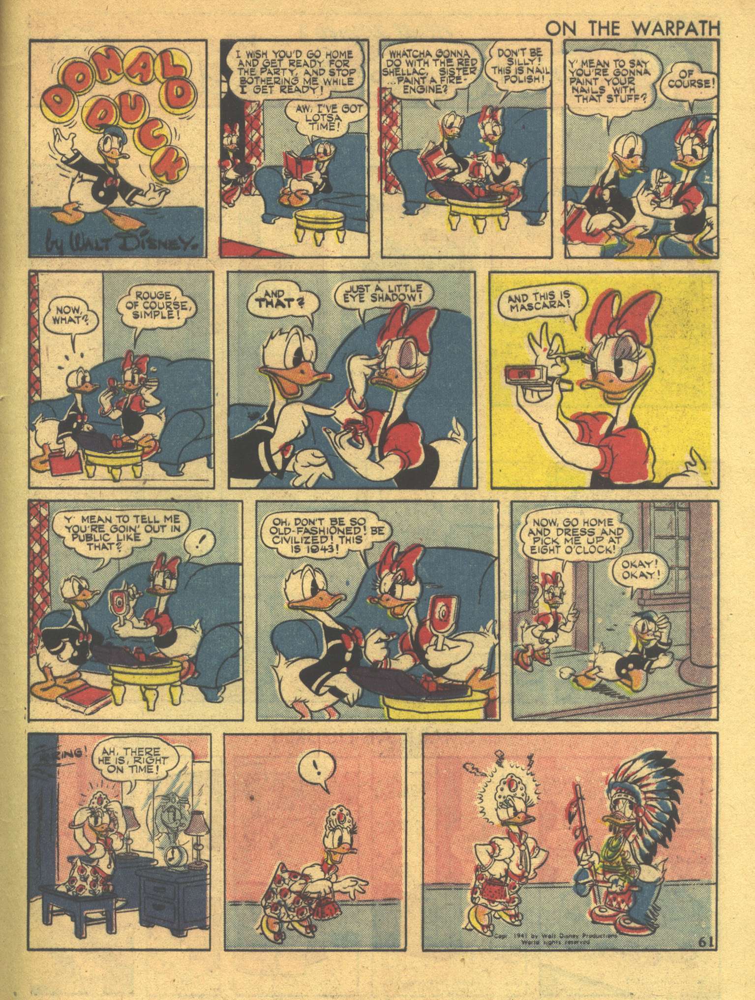 Read online Walt Disney's Comics and Stories comic -  Issue #30 - 63