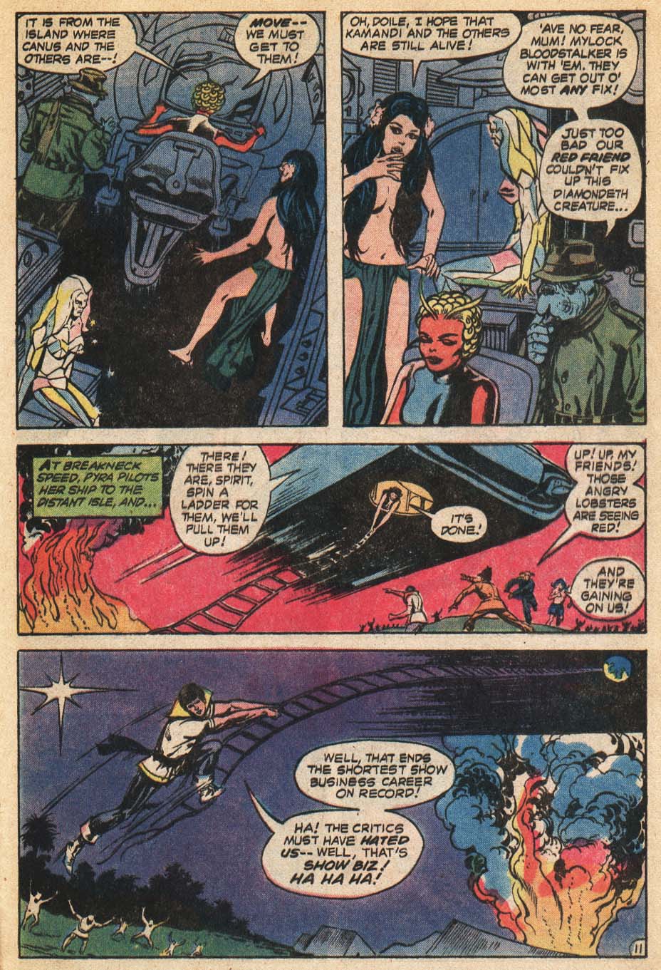 Read online Kamandi, The Last Boy On Earth comic -  Issue #58 - 14