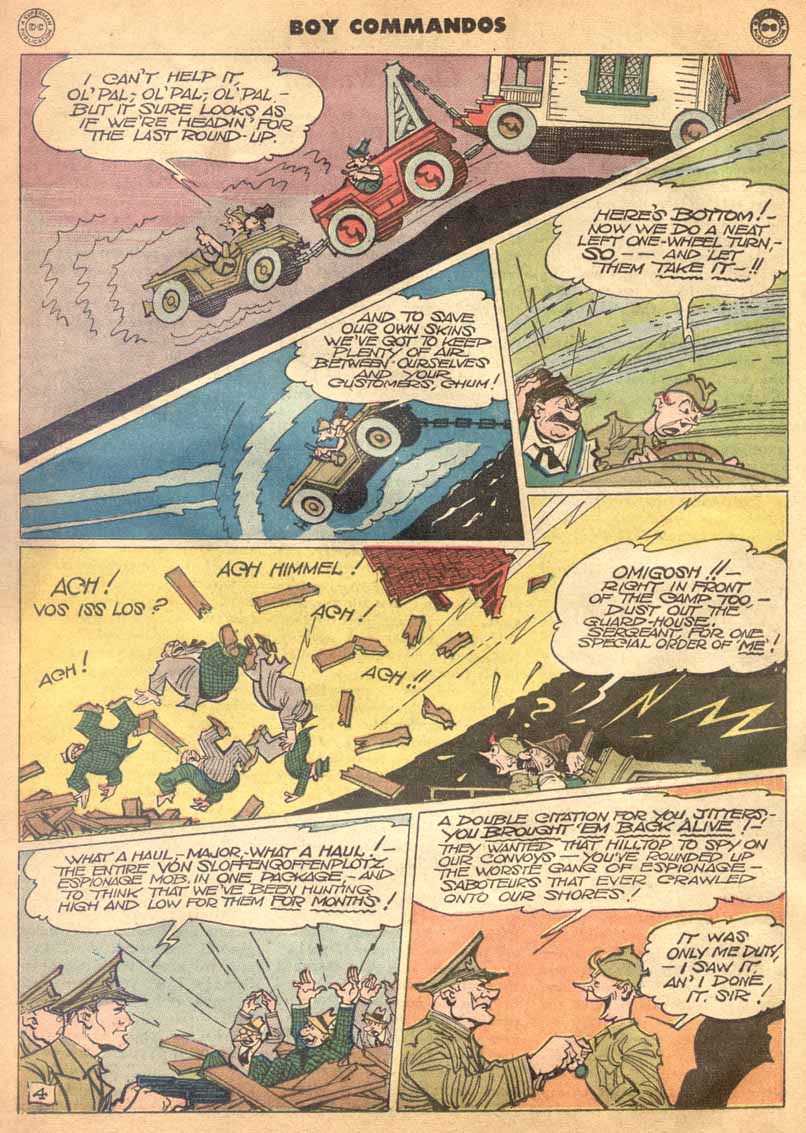 Read online Boy Commandos comic -  Issue #7 - 35