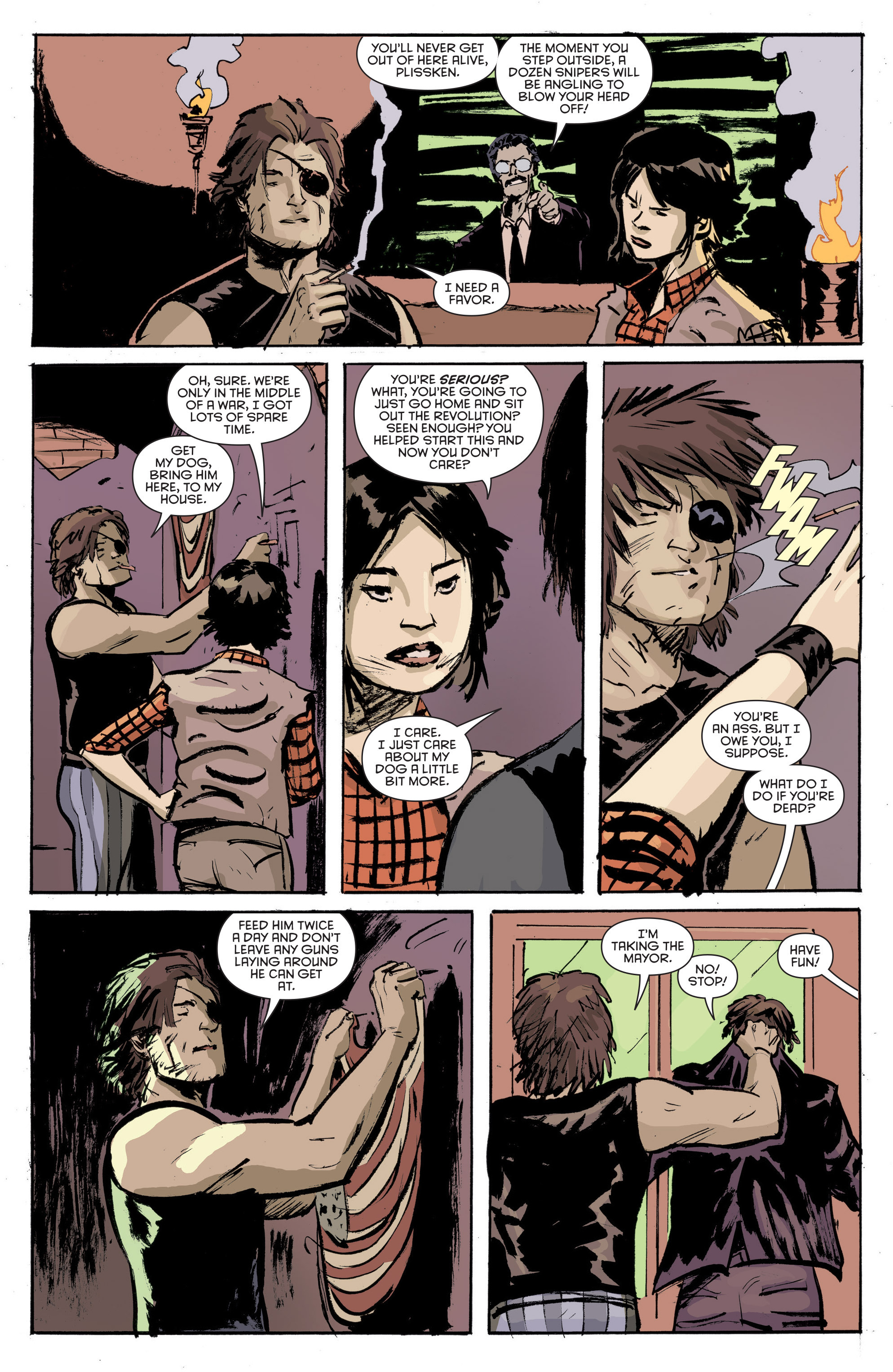 Read online Escape from New York comic -  Issue #16 - 6