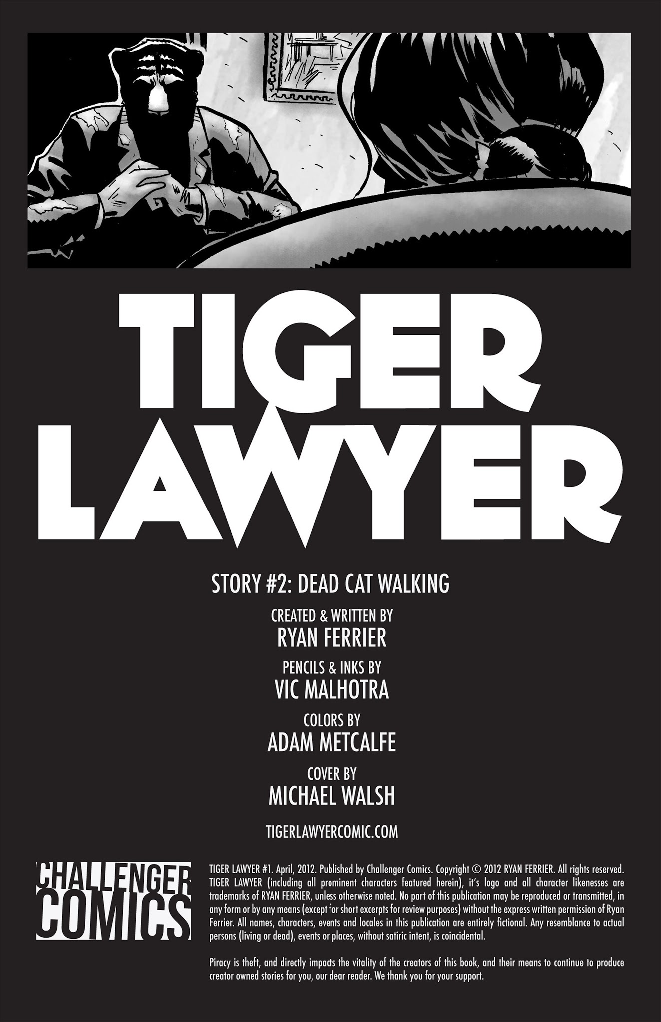 Read online Tiger Lawyer comic -  Issue #1 - 12