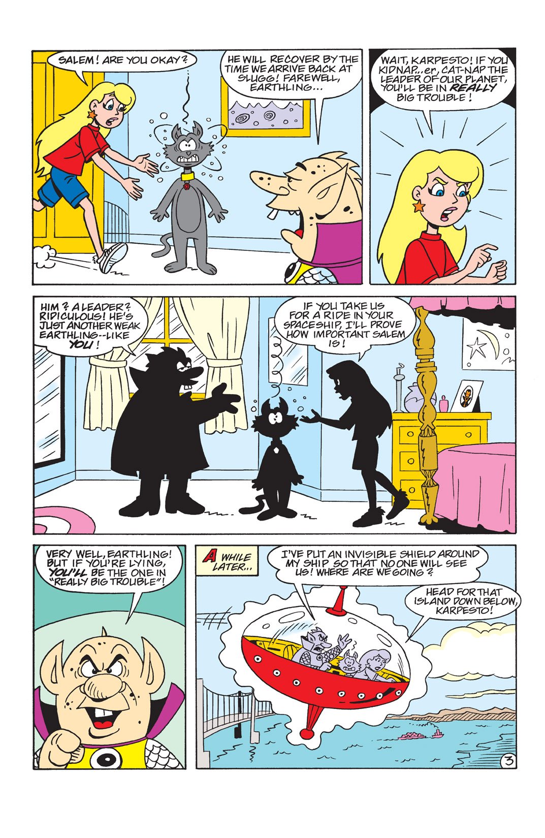 Read online Sabrina the Teenage Witch (2000) comic -  Issue #22 - 22