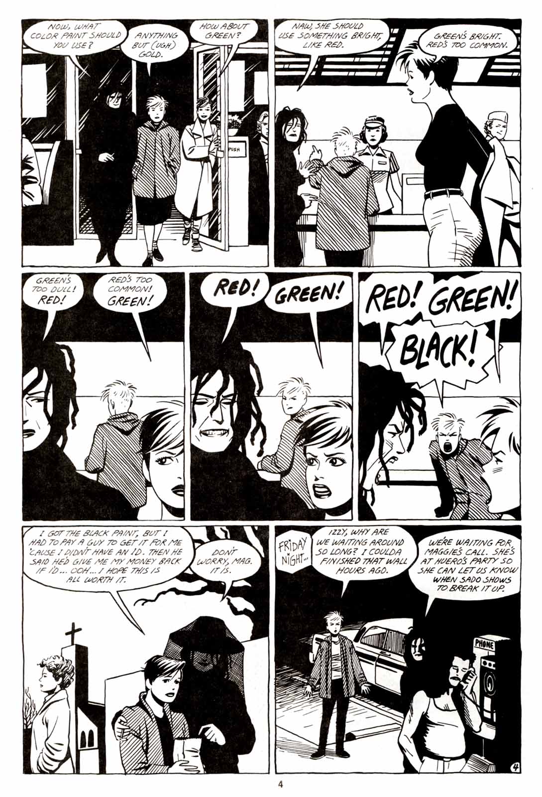 Read online Love and Rockets (1982) comic -  Issue #5 - 6