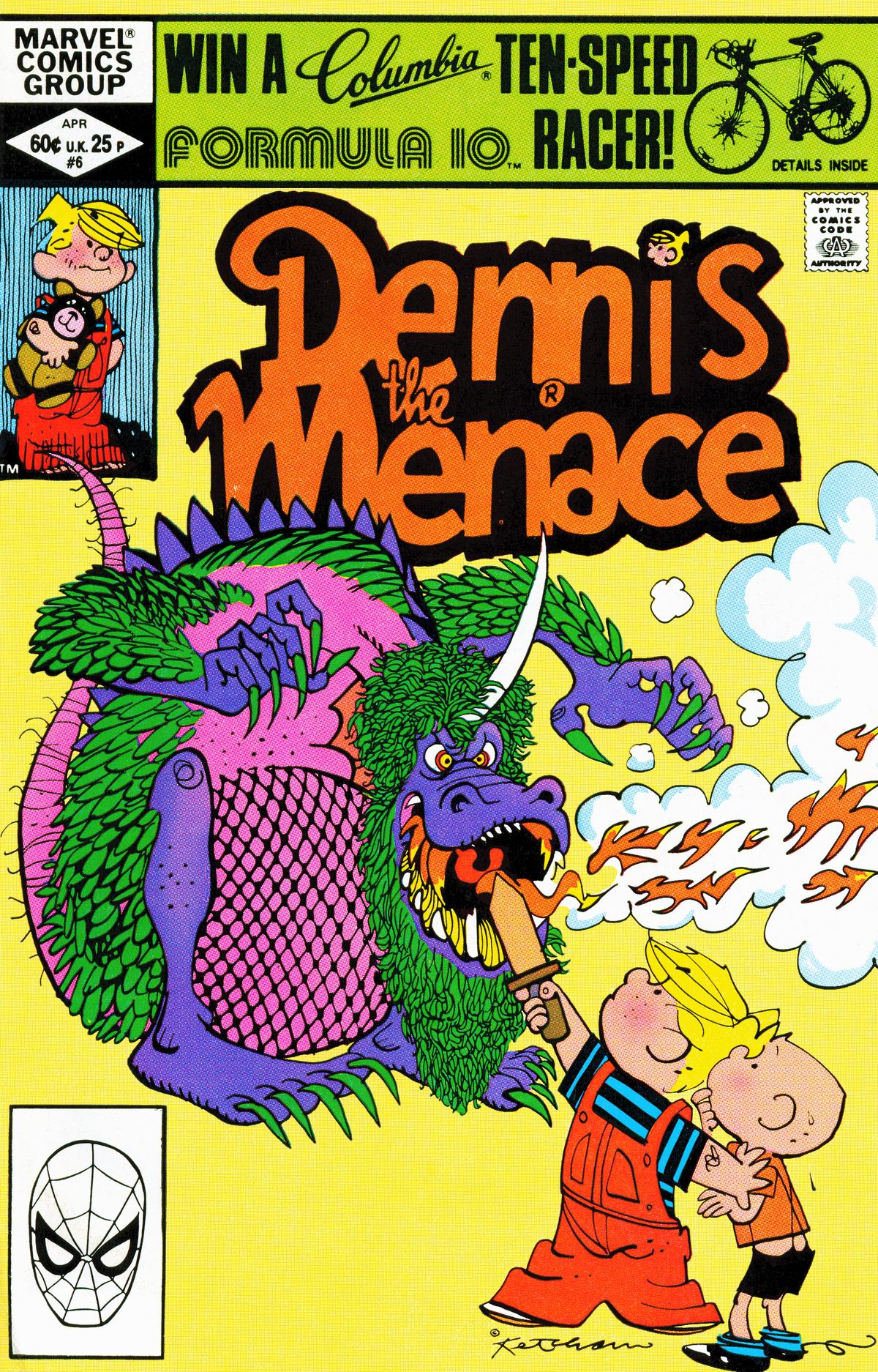 Read online Dennis the Menace comic -  Issue #6 - 1