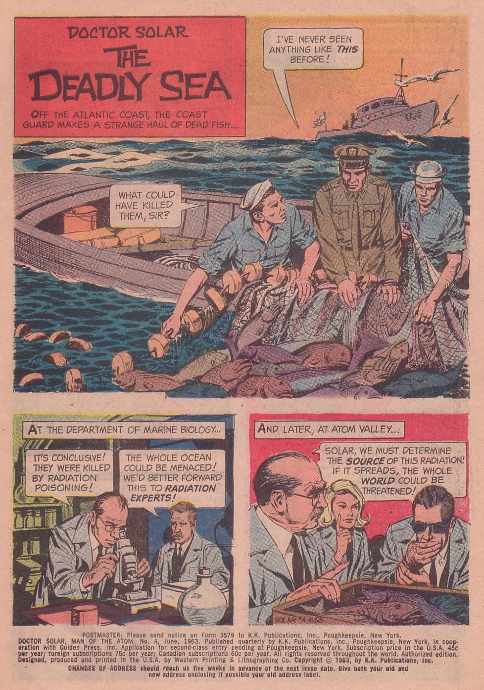 Doctor Solar, Man of the Atom (1962) Issue #4 #4 - English 3