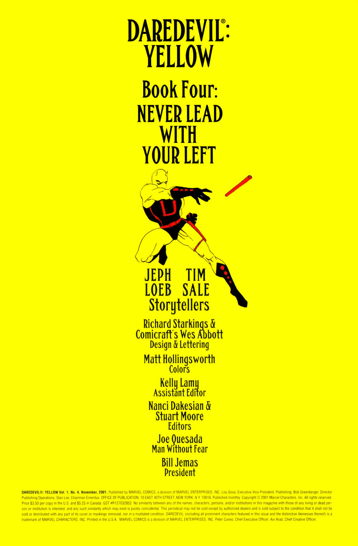Read online Daredevil: Yellow comic -  Issue #4 - 2