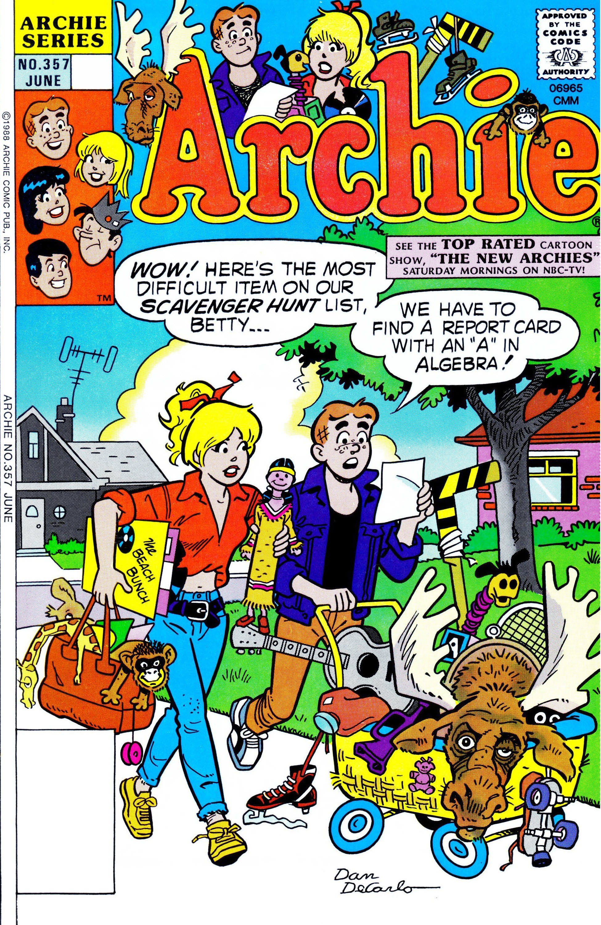 Read online Archie (1960) comic -  Issue #357 - 1