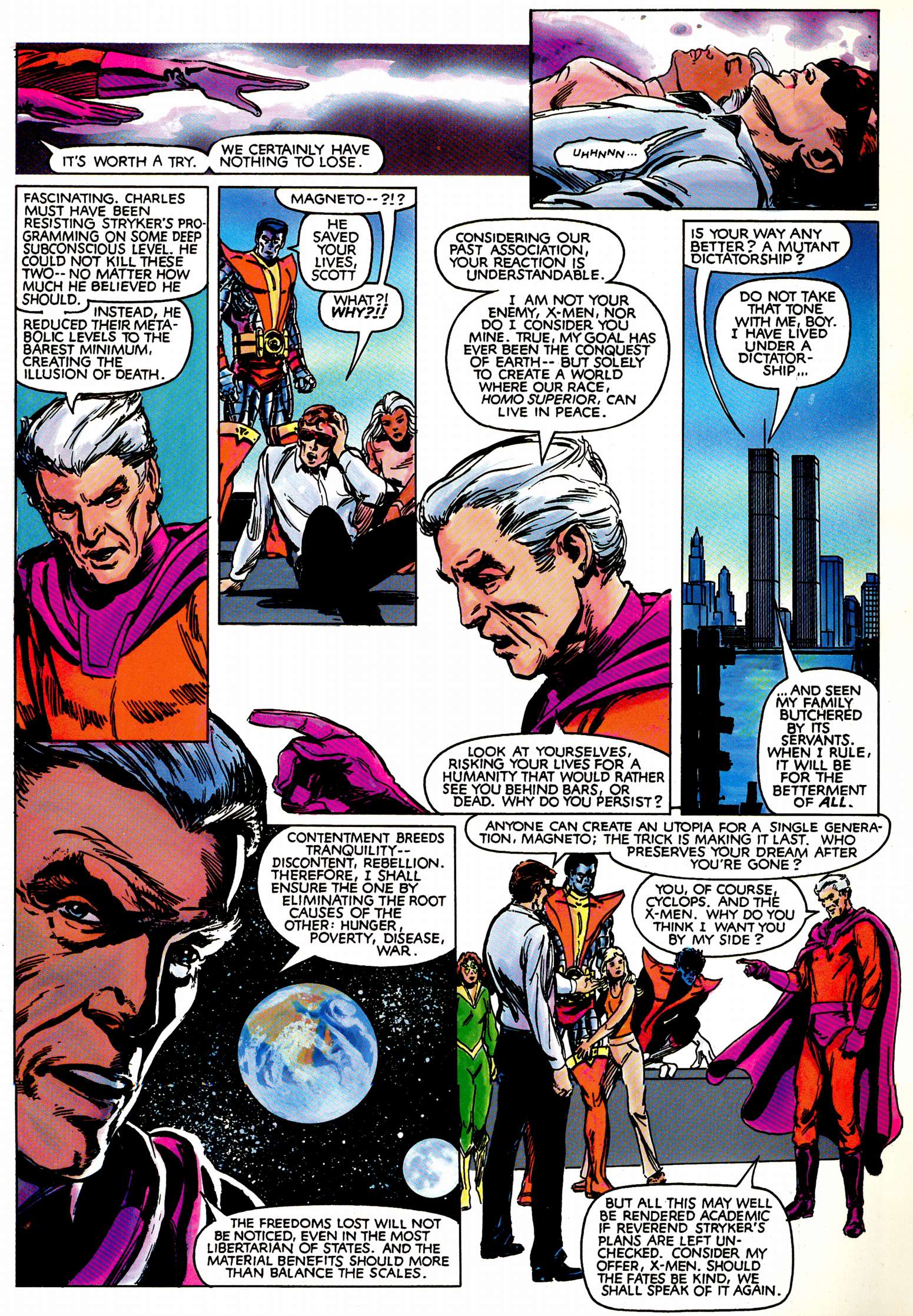 Read online Marvel Graphic Novel comic -  Issue #5 - X-Men - God Loves, Man Kills - 50