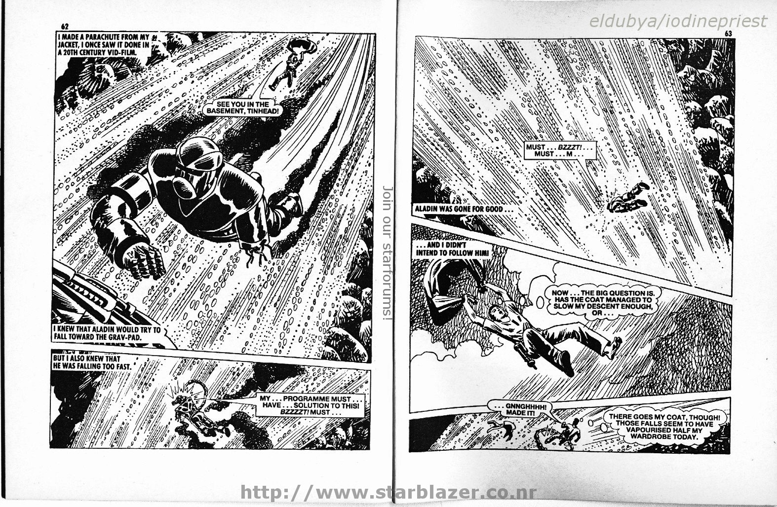 Read online Starblazer comic -  Issue #205 - 33