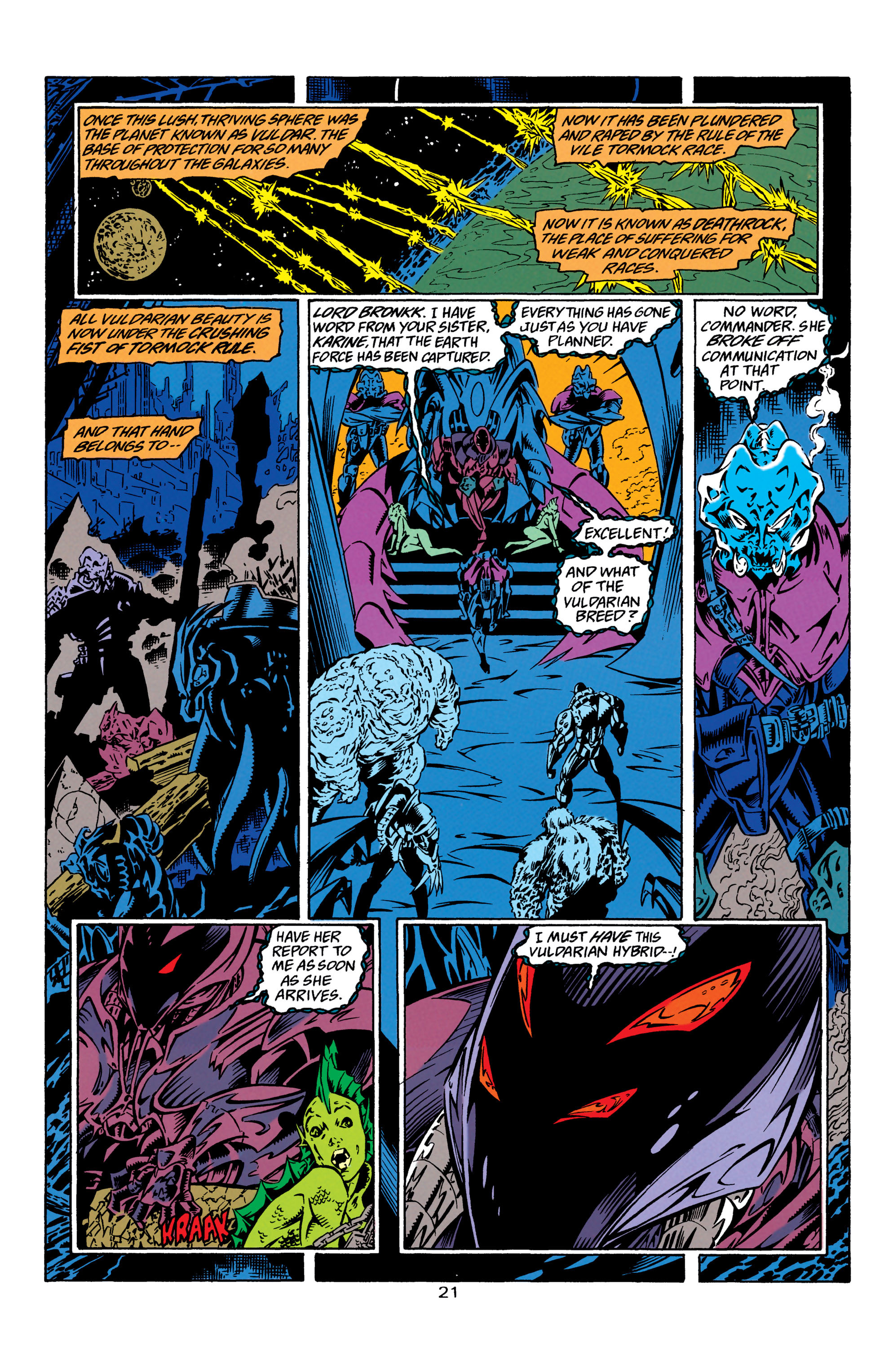 Read online Guy Gardner: Warrior comic -  Issue #33 - 21