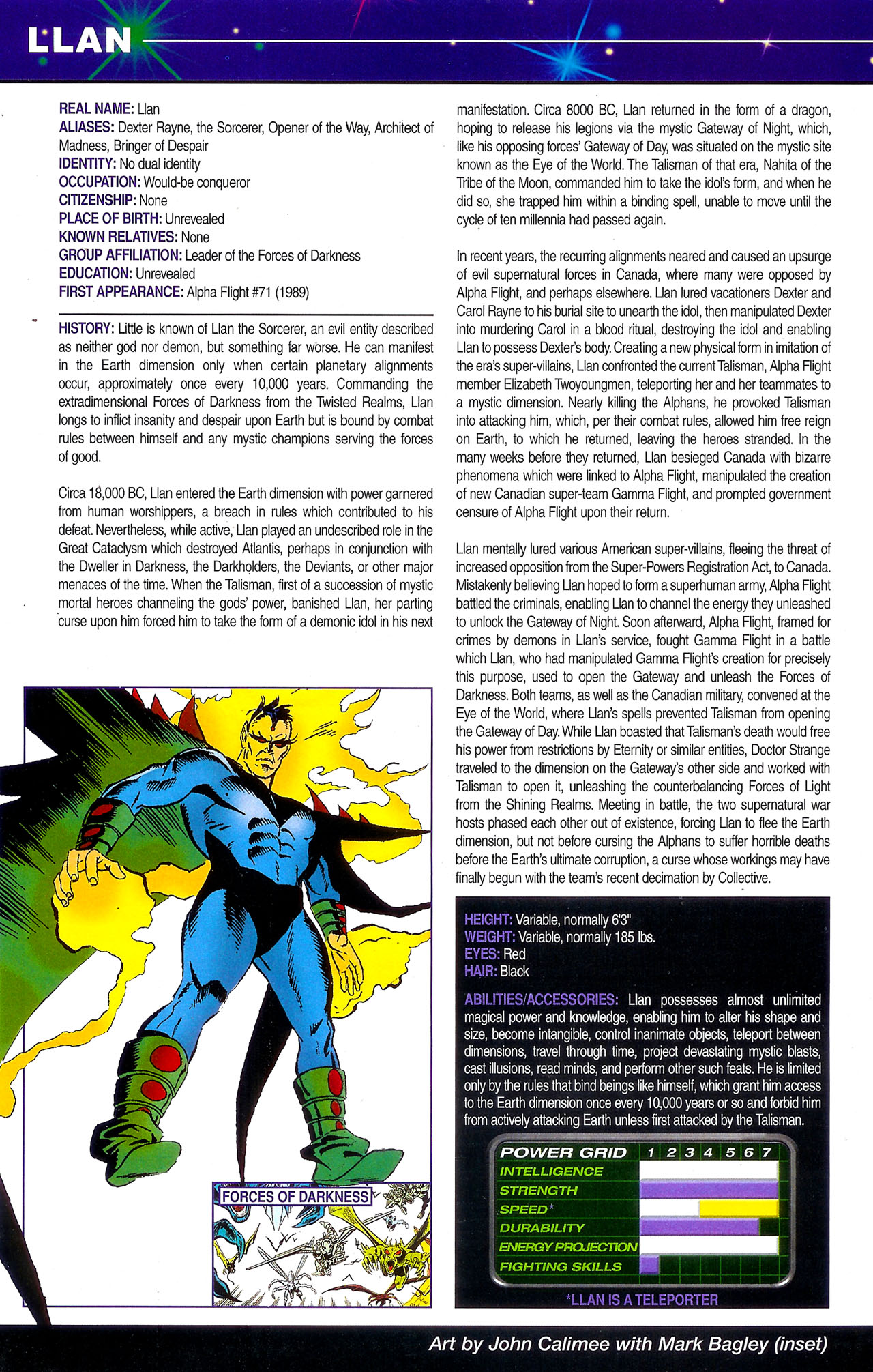 Read online Official Handbook of the Marvel Universe: Mystic Arcana - The Book of Marvel Magic comic -  Issue # Full - 24