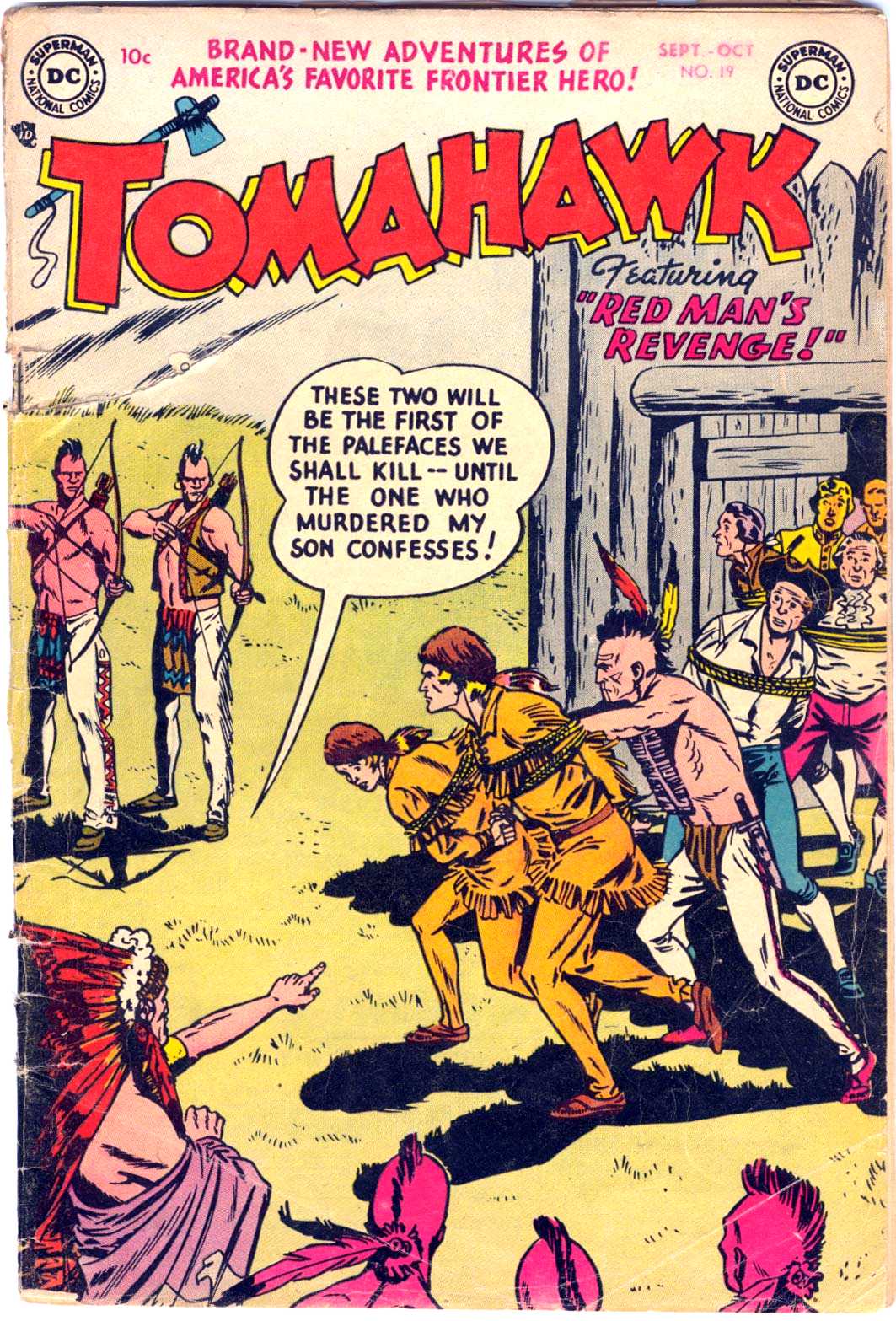 Read online Tomahawk comic -  Issue #19 - 1