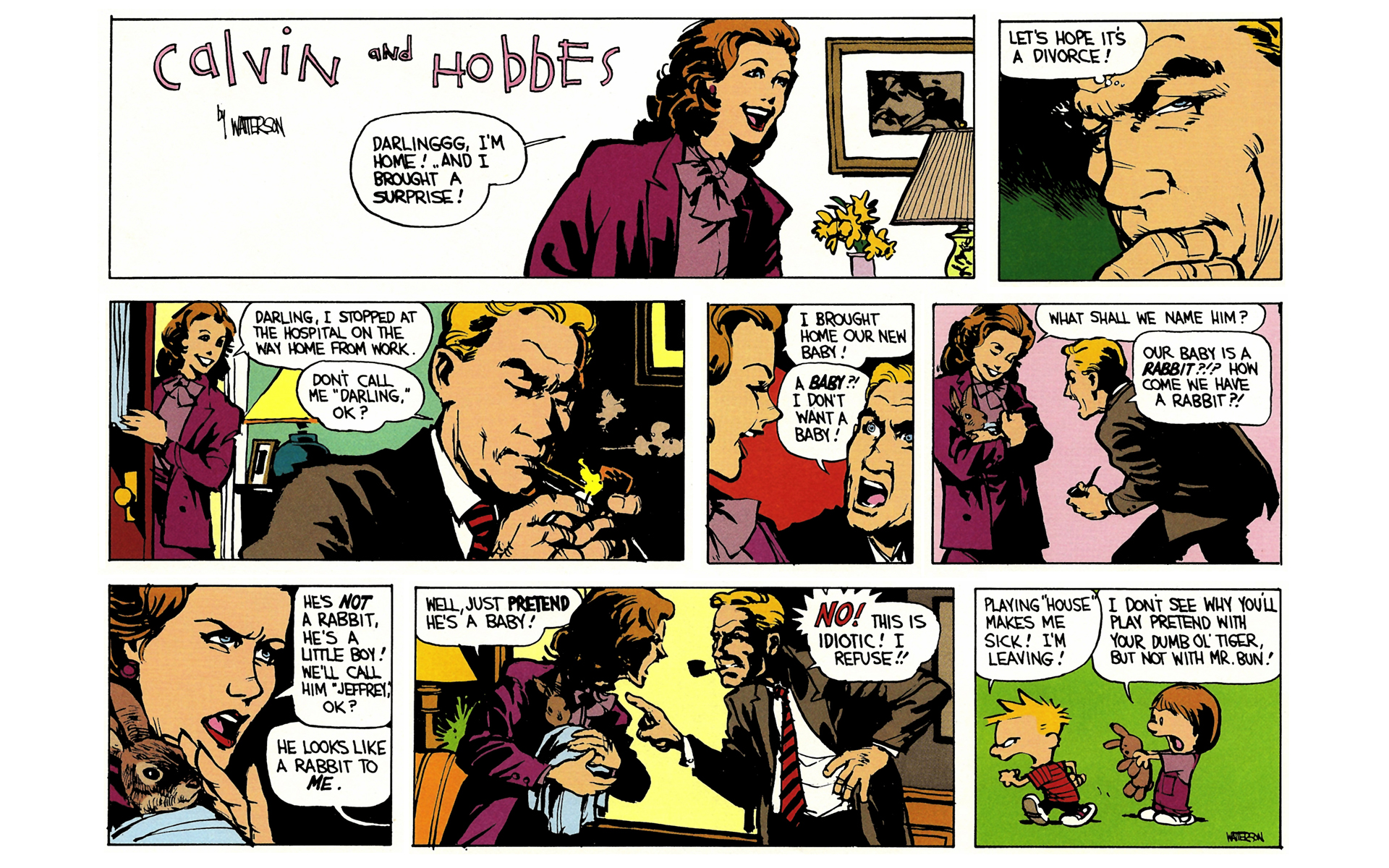 Read online Calvin and Hobbes comic -  Issue #5 - 134