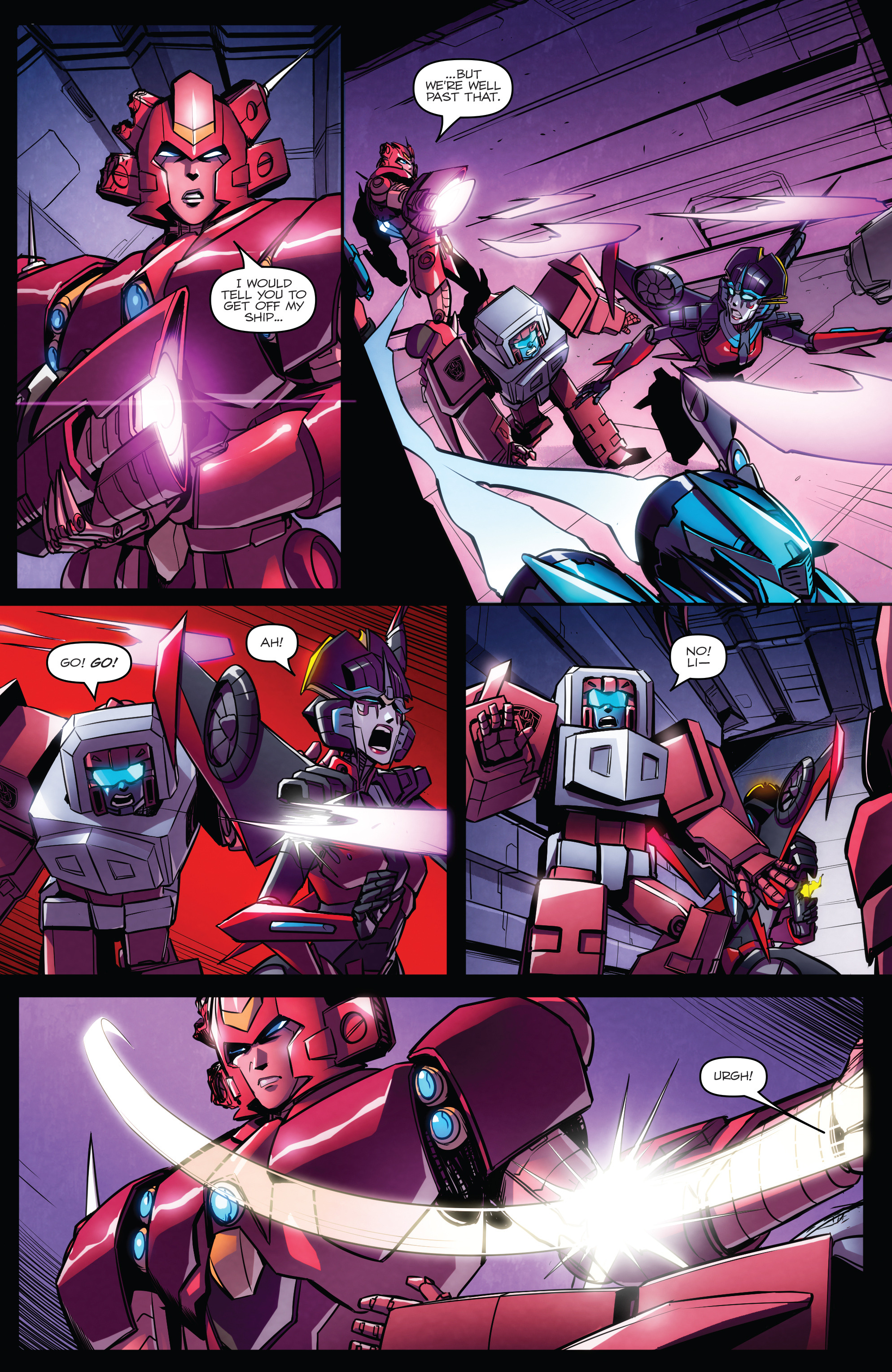 Read online Transformers: Till All Are One comic -  Issue #7 - 18