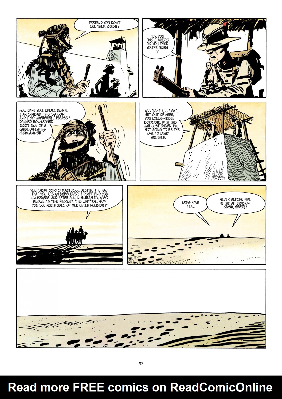 Read online Corto Maltese comic -  Issue # TPB 8 (Part 1) - 42
