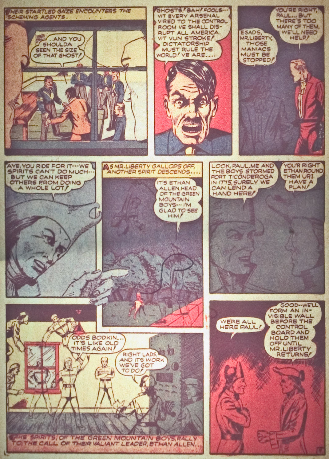 Read online USA Comics comic -  Issue #1 - 35