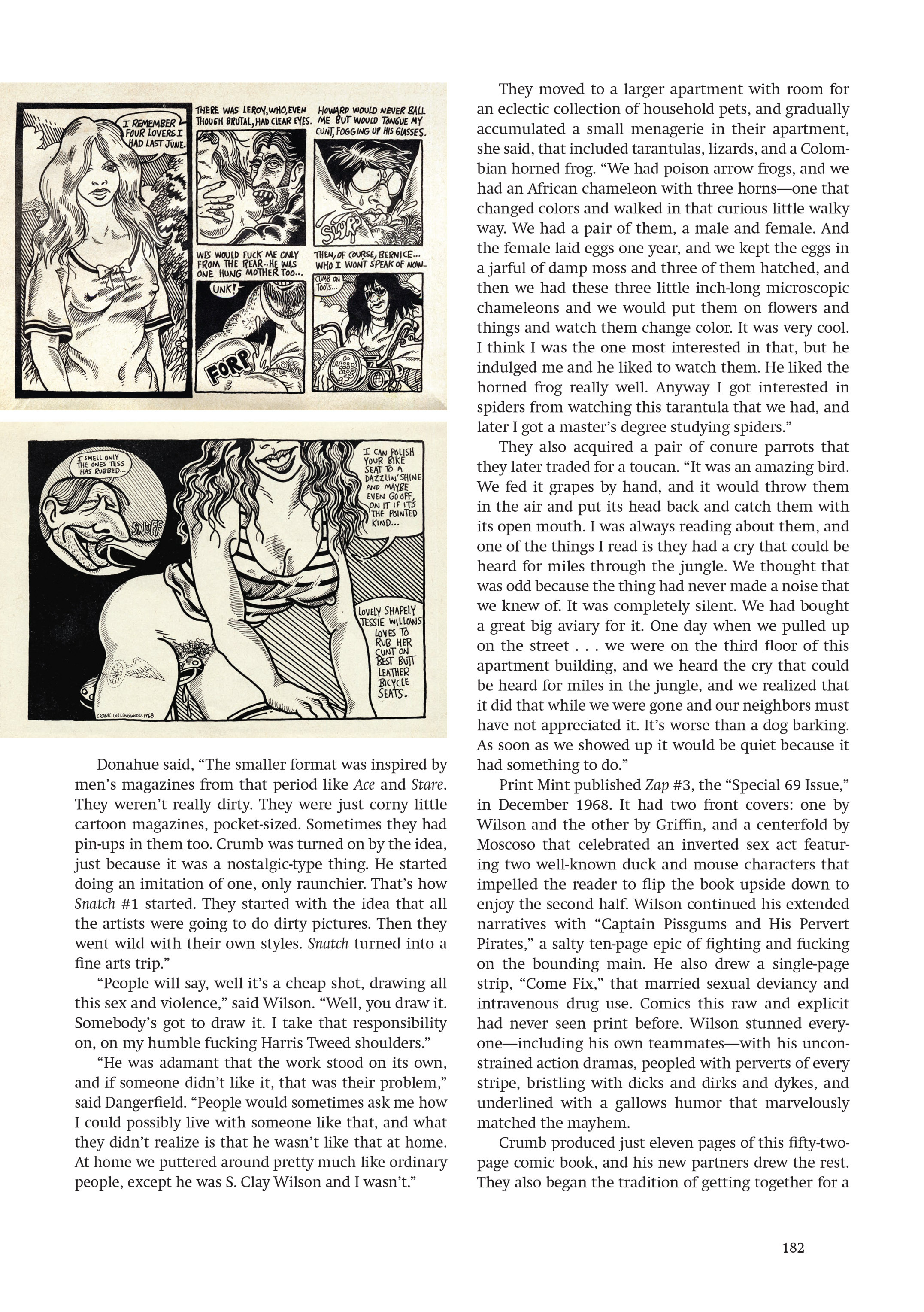 Read online The Mythology of S. Clay Wilson comic -  Issue # Pirates in the Heartland (Part 2) - 74