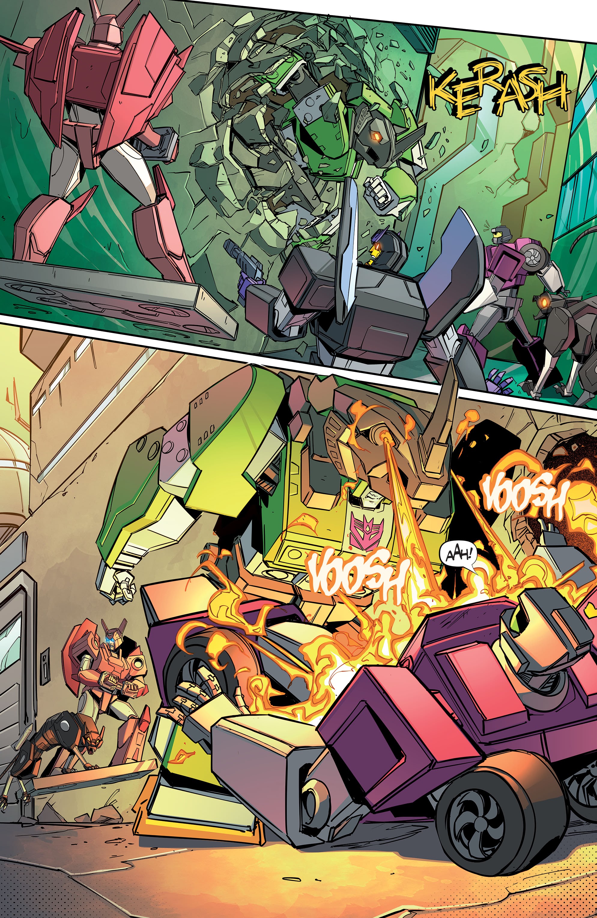 Read online Transformers (2019) comic -  Issue #33 - 16