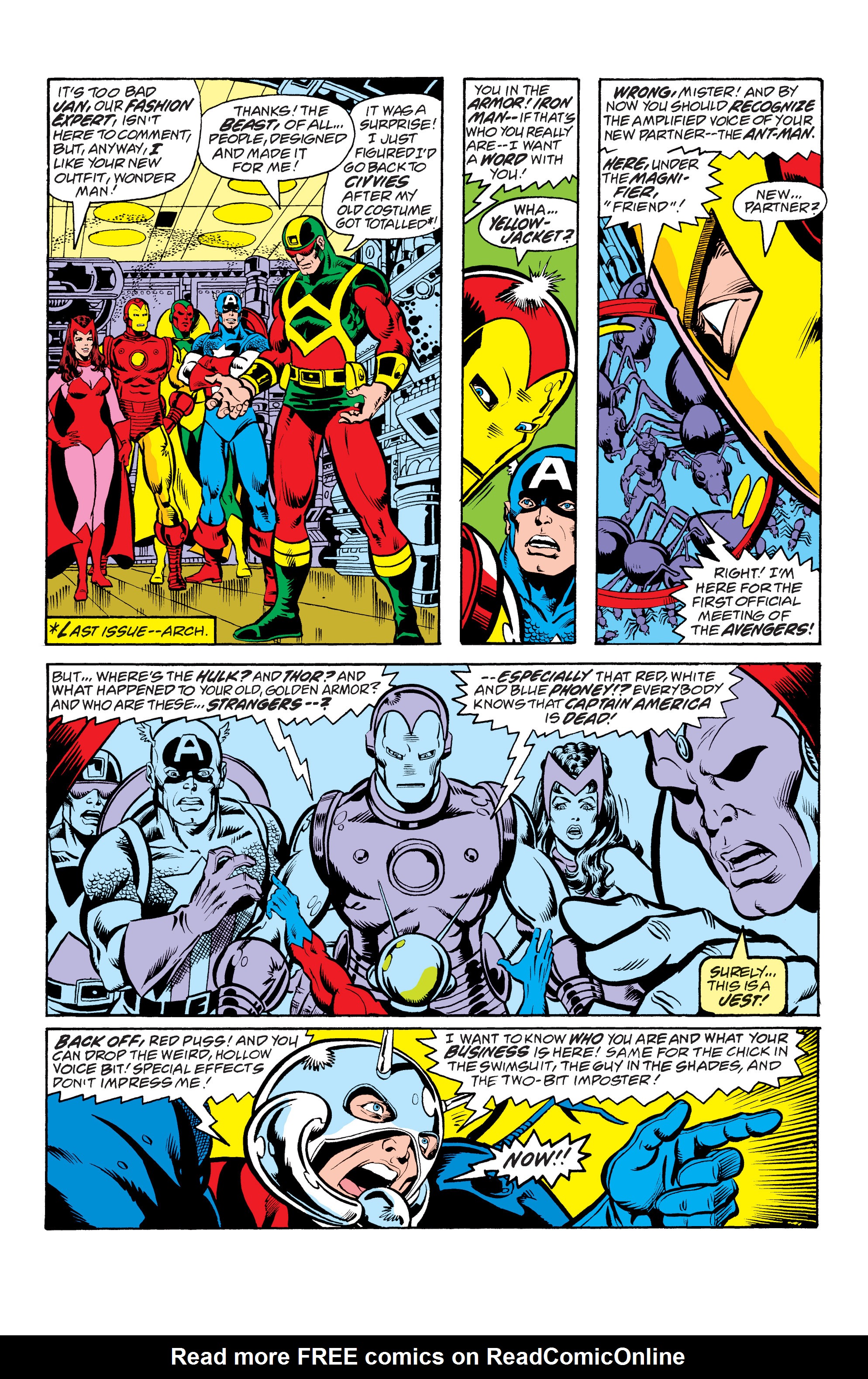 Read online Marvel Masterworks: The Avengers comic -  Issue # TPB 16 (Part 3) - 62