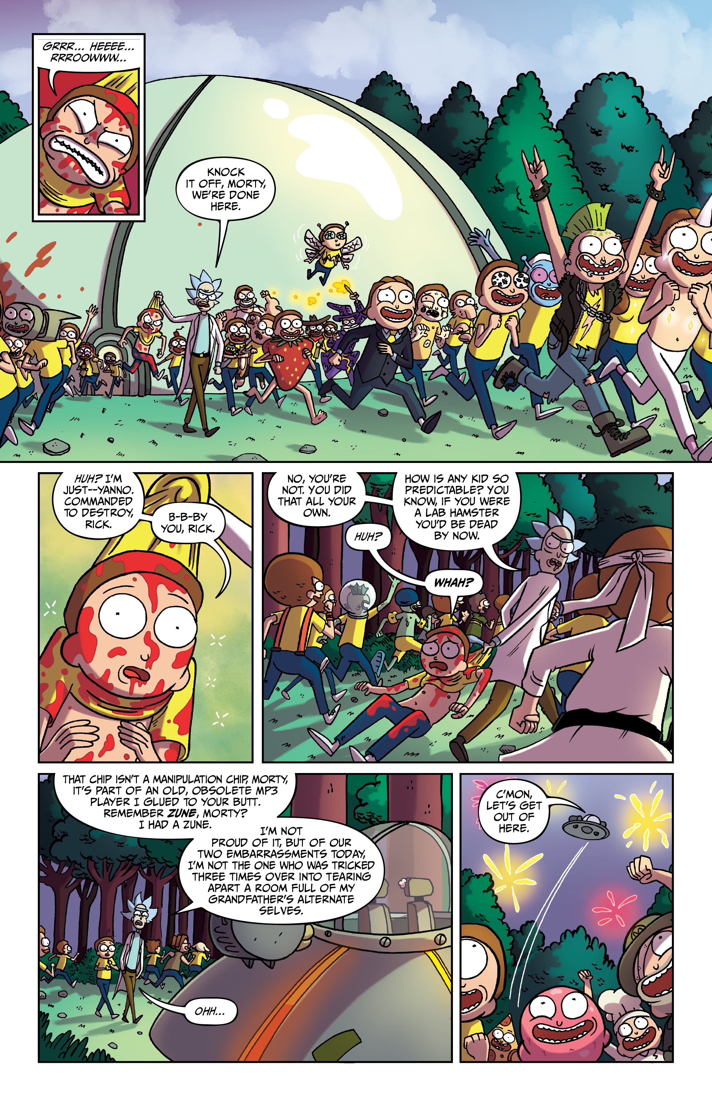 Read online Rick and Morty comic -  Issue # (2015) _Deluxe Edition 4 (Part 3) - 38