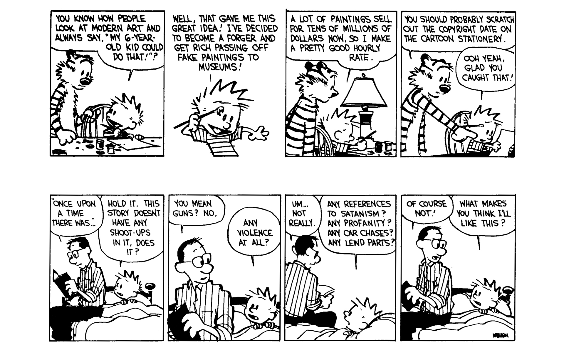 Read online Calvin and Hobbes comic -  Issue #6 - 155