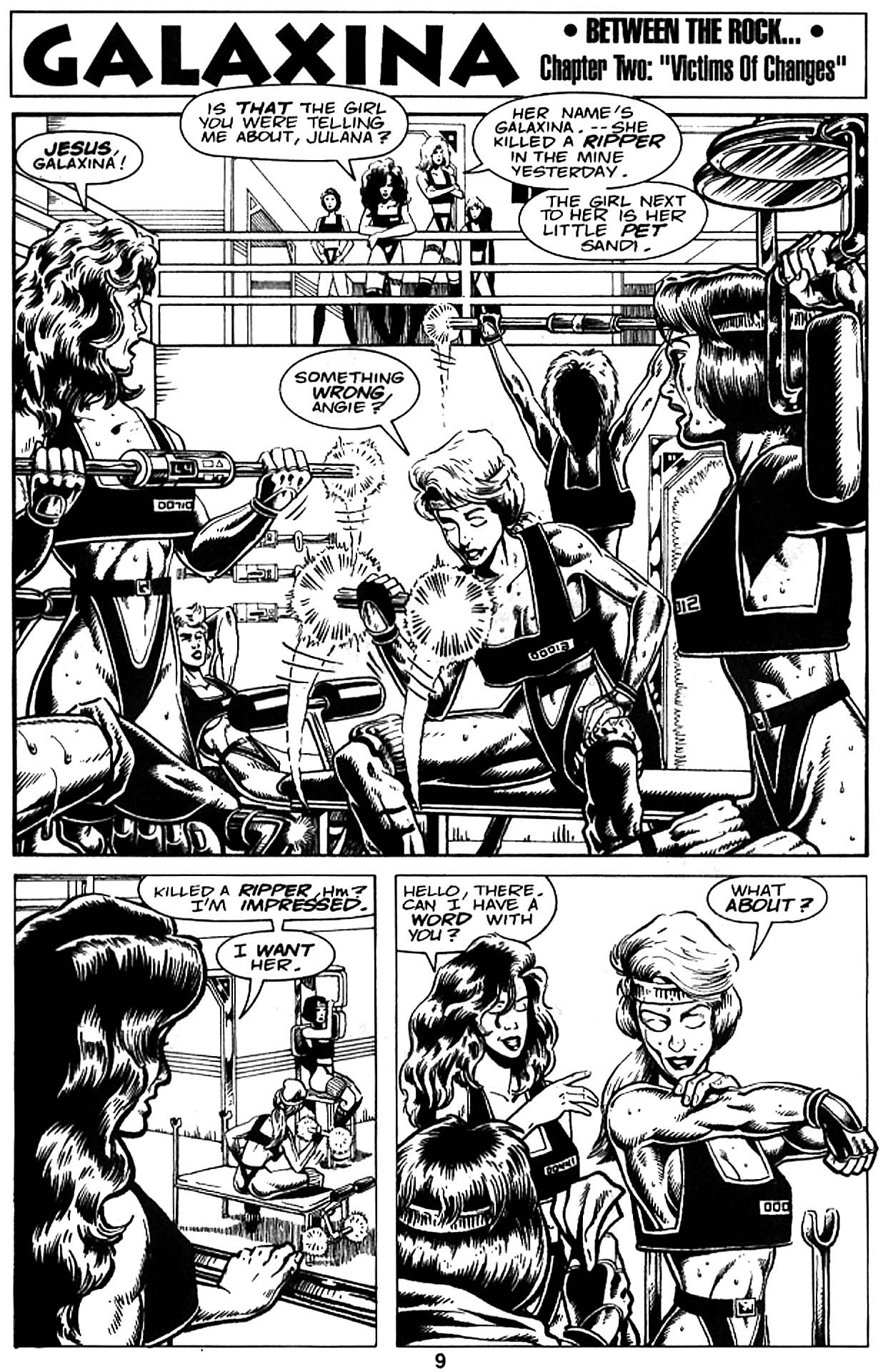 Read online Galaxina comic -  Issue #2 - 12