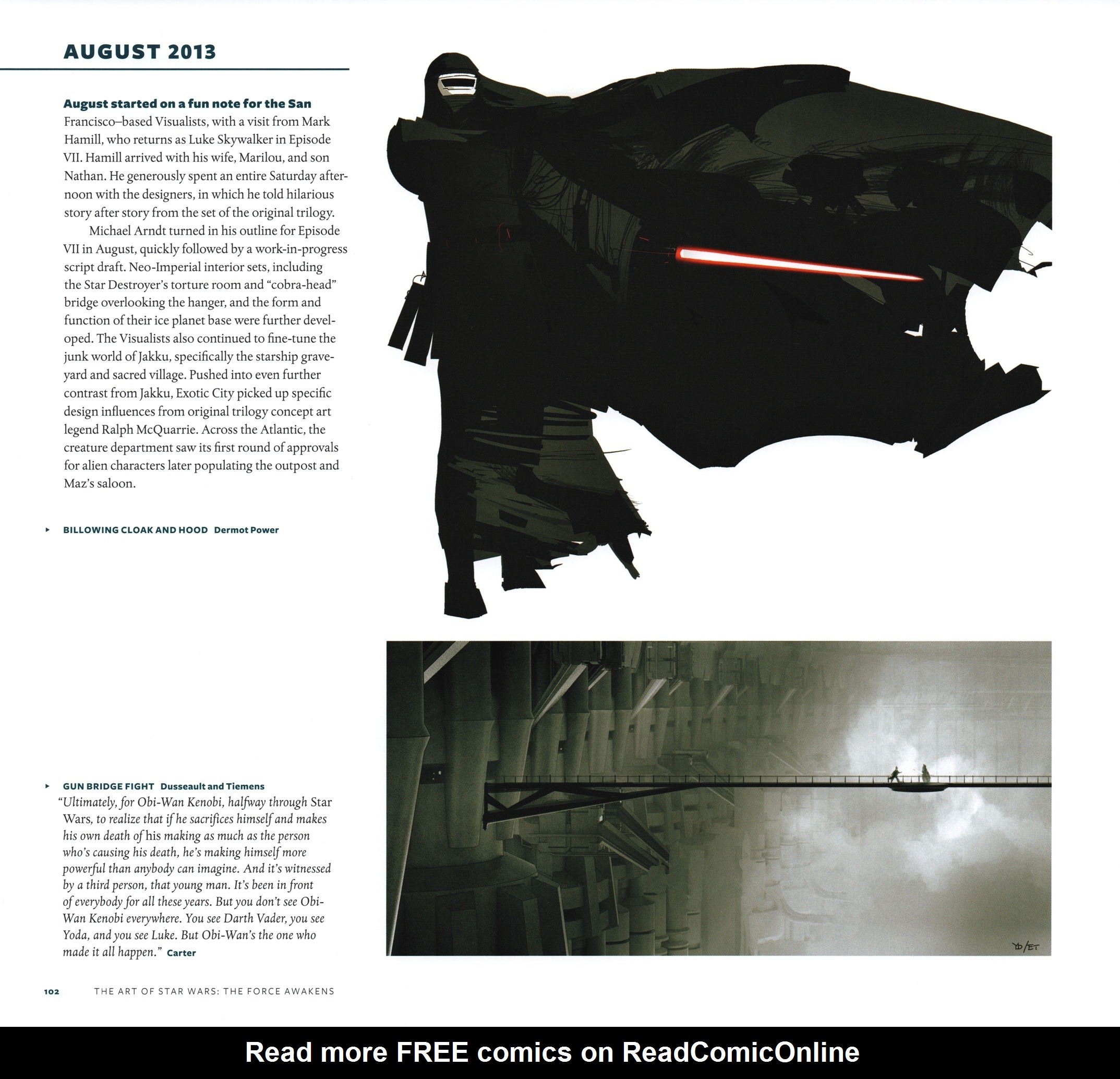 Read online Star Wars: The Art of Star Wars: The Force Awakens comic -  Issue # TPB (Part 2) - 3