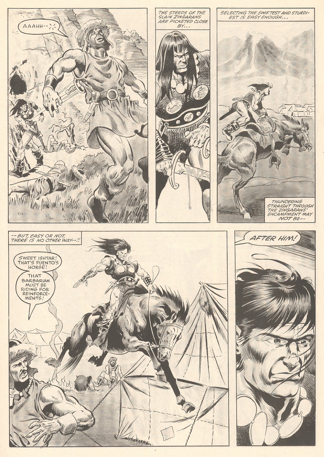 Read online The Savage Sword Of Conan comic -  Issue #106 - 29
