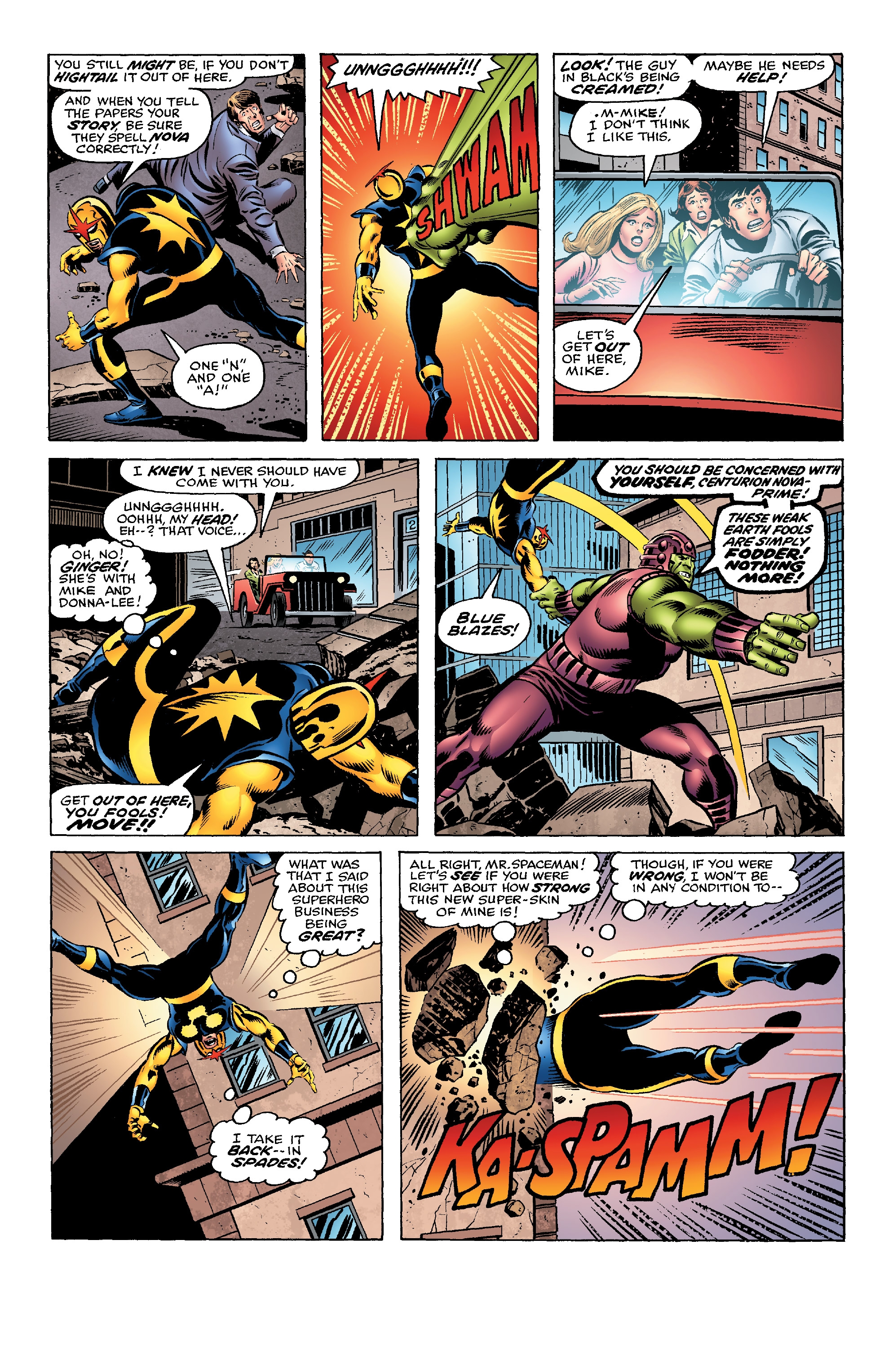 Read online Nova: Origin of Richard Rider comic -  Issue # Full - 21