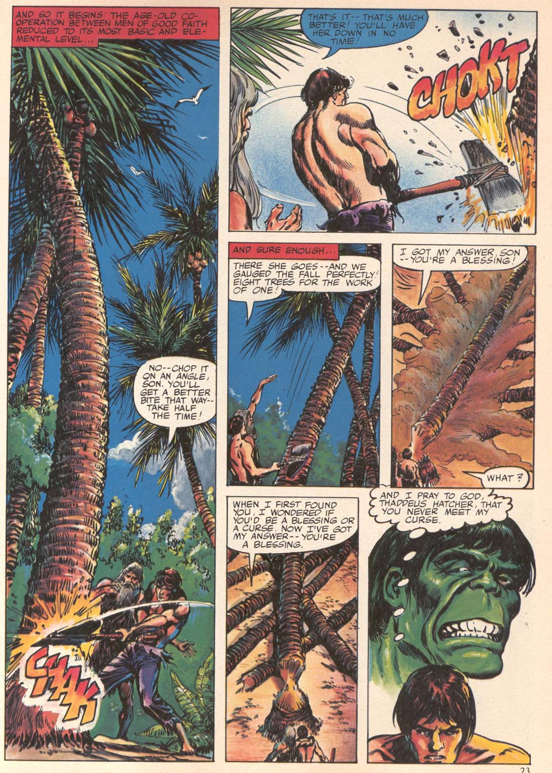 Read online Hulk (1978) comic -  Issue #18 - 23
