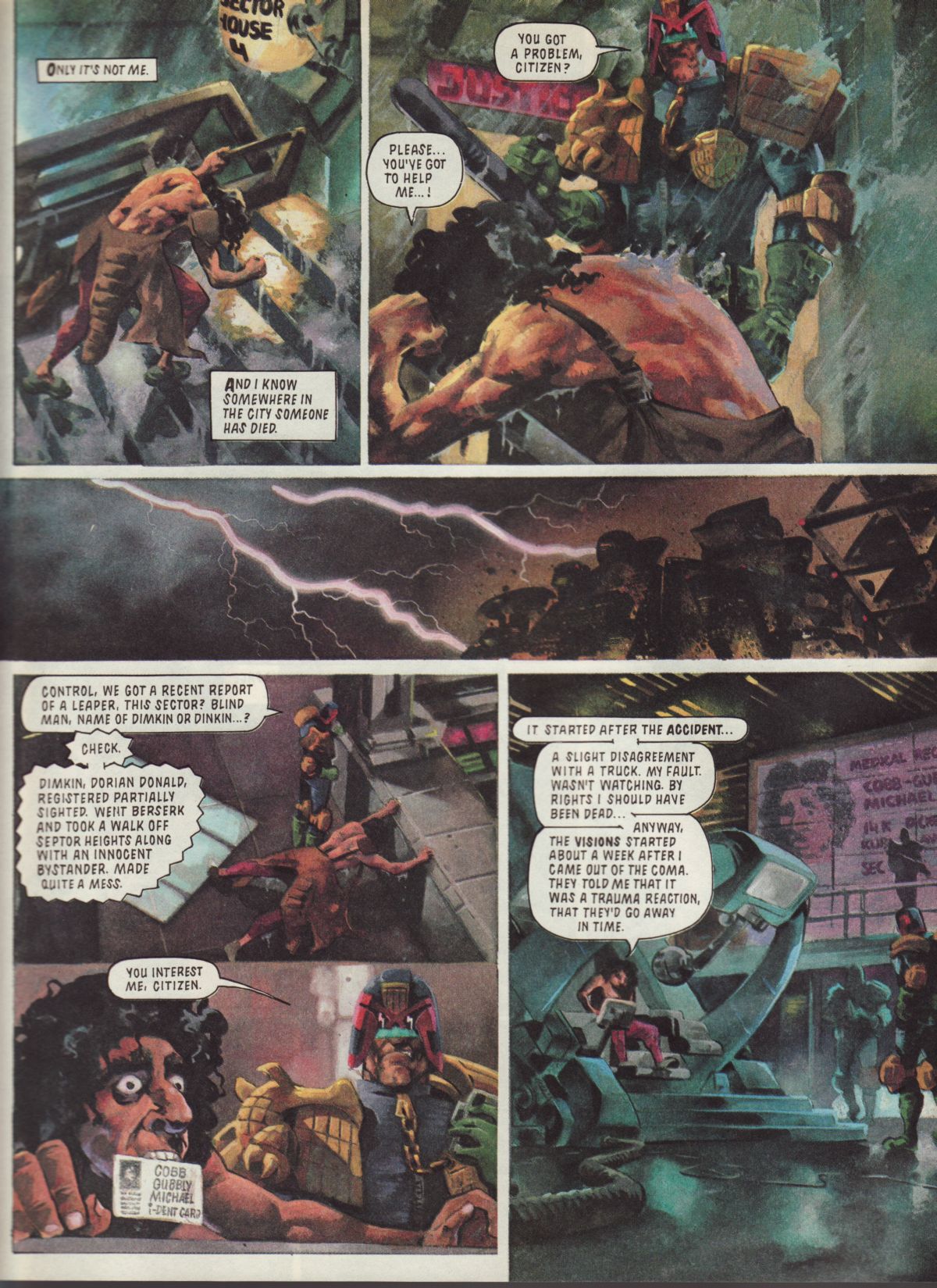 Read online Judge Dredd: The Megazine (vol. 2) comic -  Issue #21 - 4