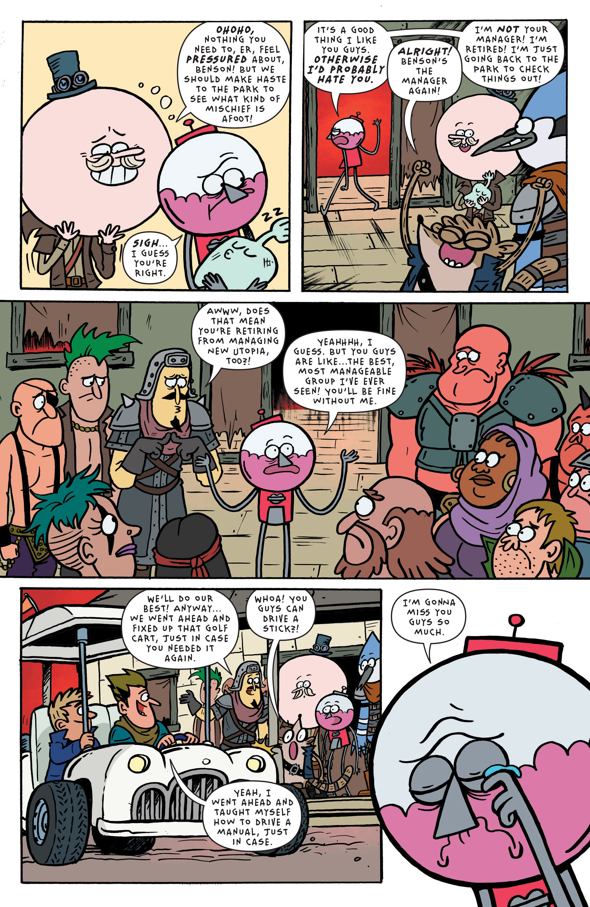 Read online Regular Show comic -  Issue #39 - 17