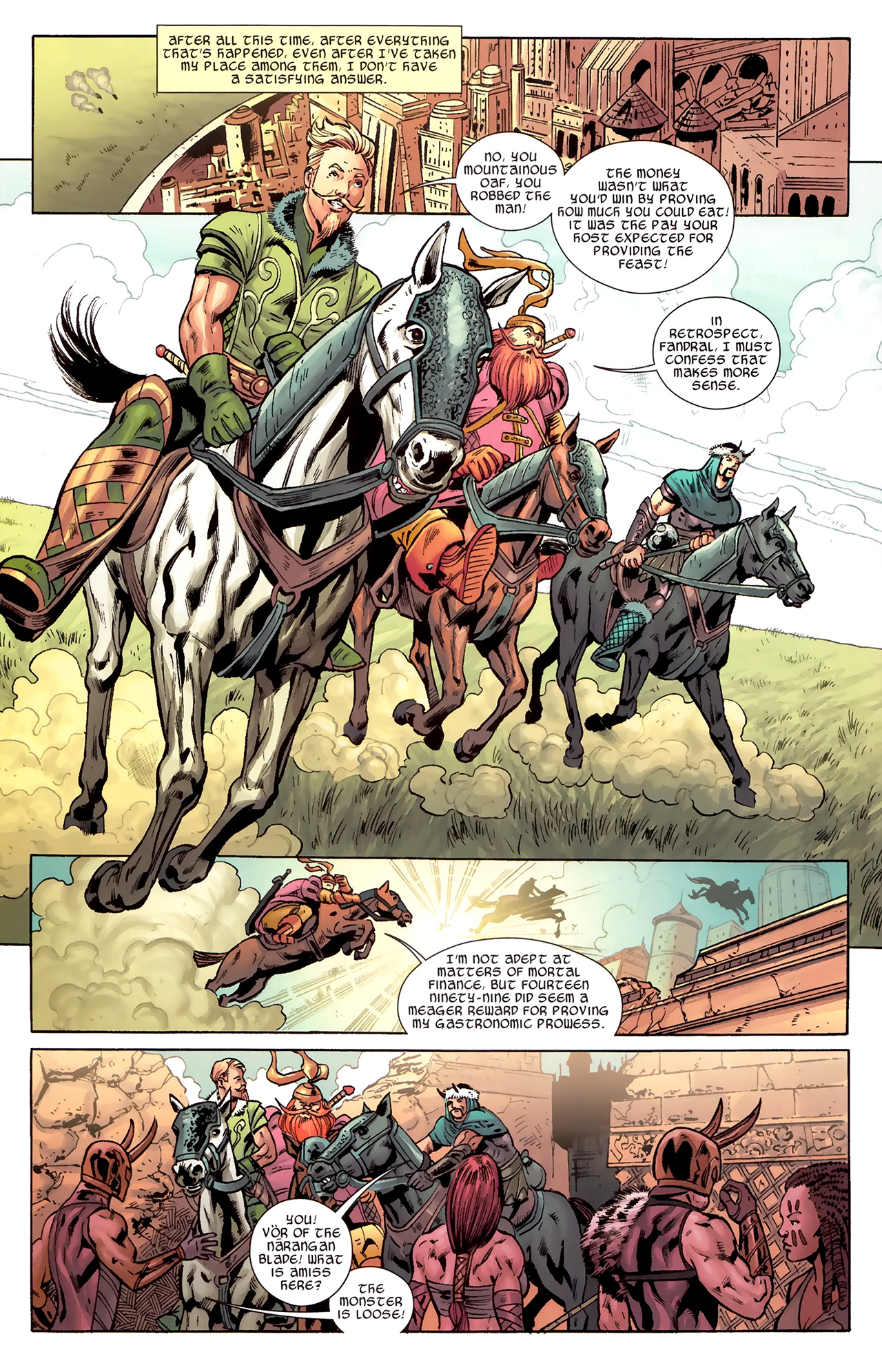 Read online Warriors Three comic -  Issue #1 - 8