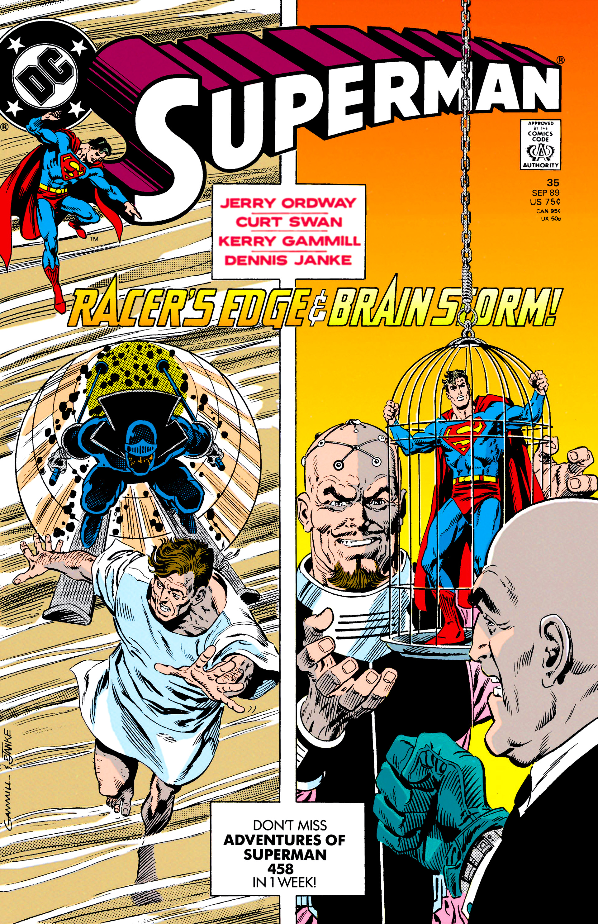 Read online Superman (1987) comic -  Issue #35 - 1