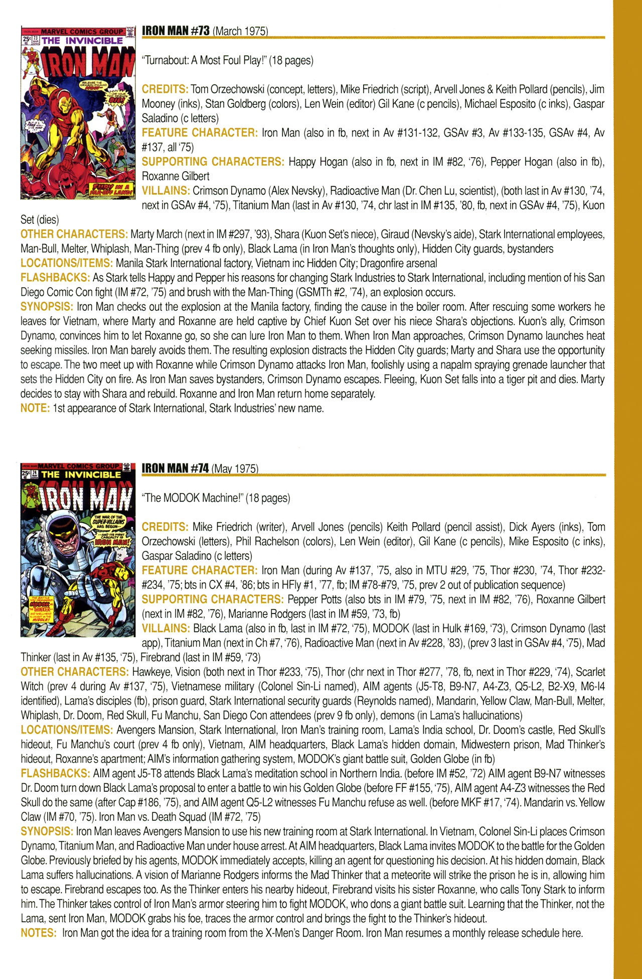 Read online Official Index to the Marvel Universe comic -  Issue #4 - 27