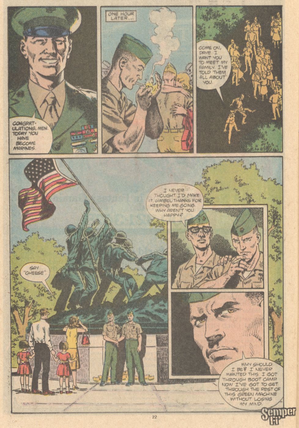 Read online Semper Fi comic -  Issue #8 - 17
