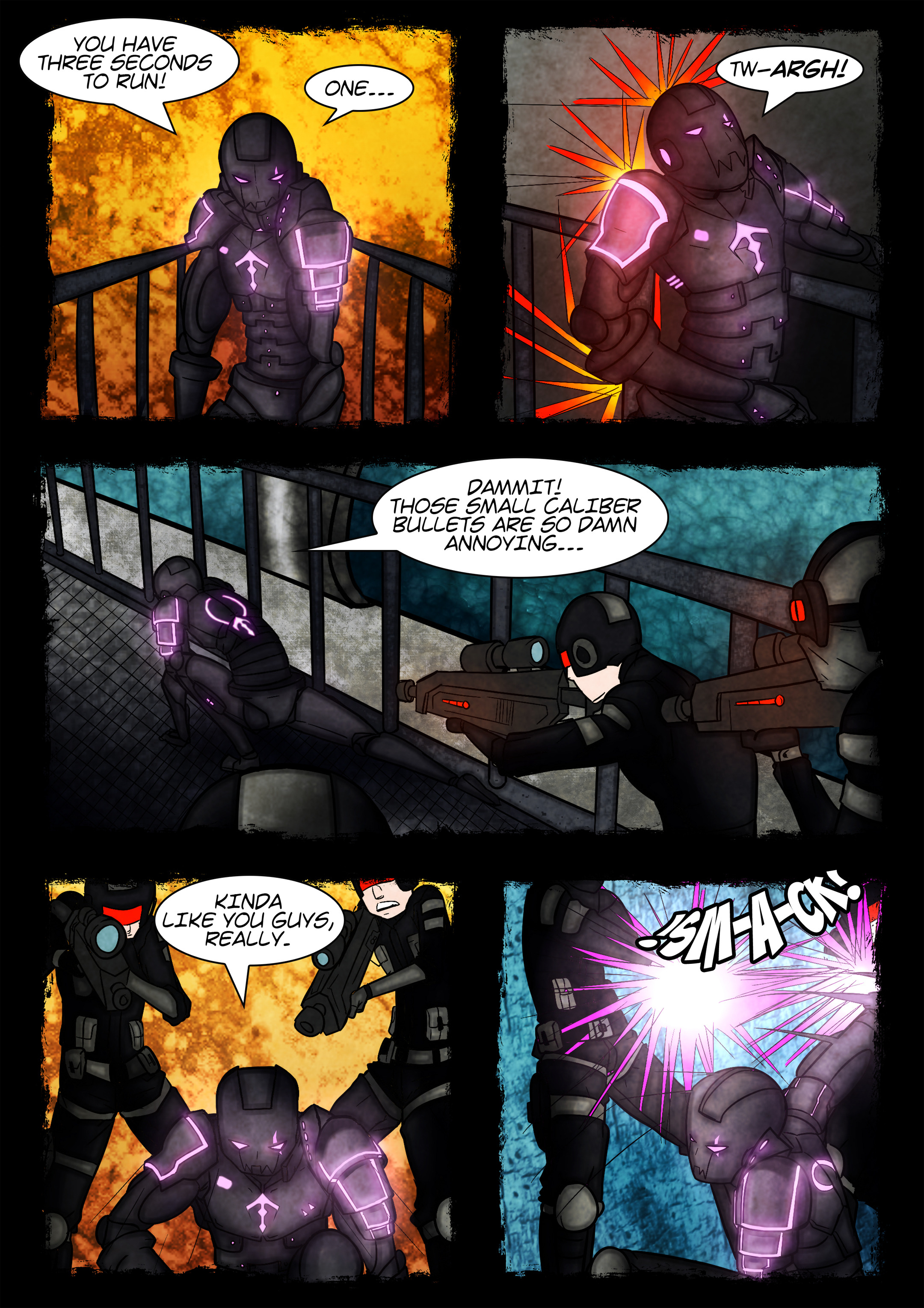 Read online Nightfighter comic -  Issue #7 - 8