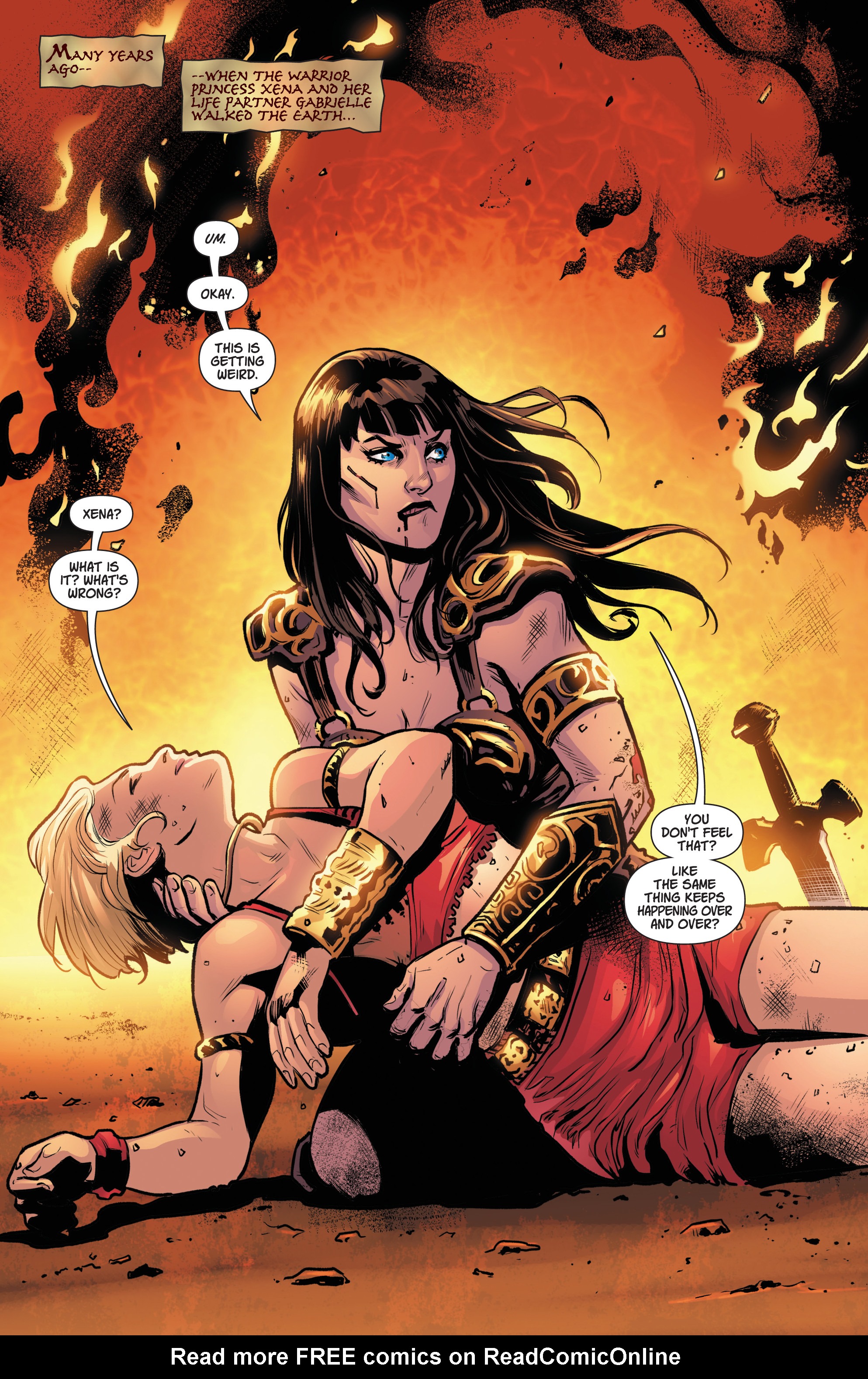 Read online Army Of Darkness/Xena: Forever…And A Day comic -  Issue #3 - 3