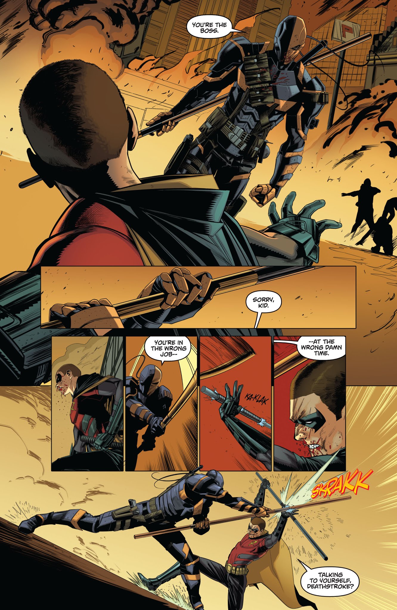 Read online Batman: Arkham Knight: Genesis comic -  Issue # TPB - 29