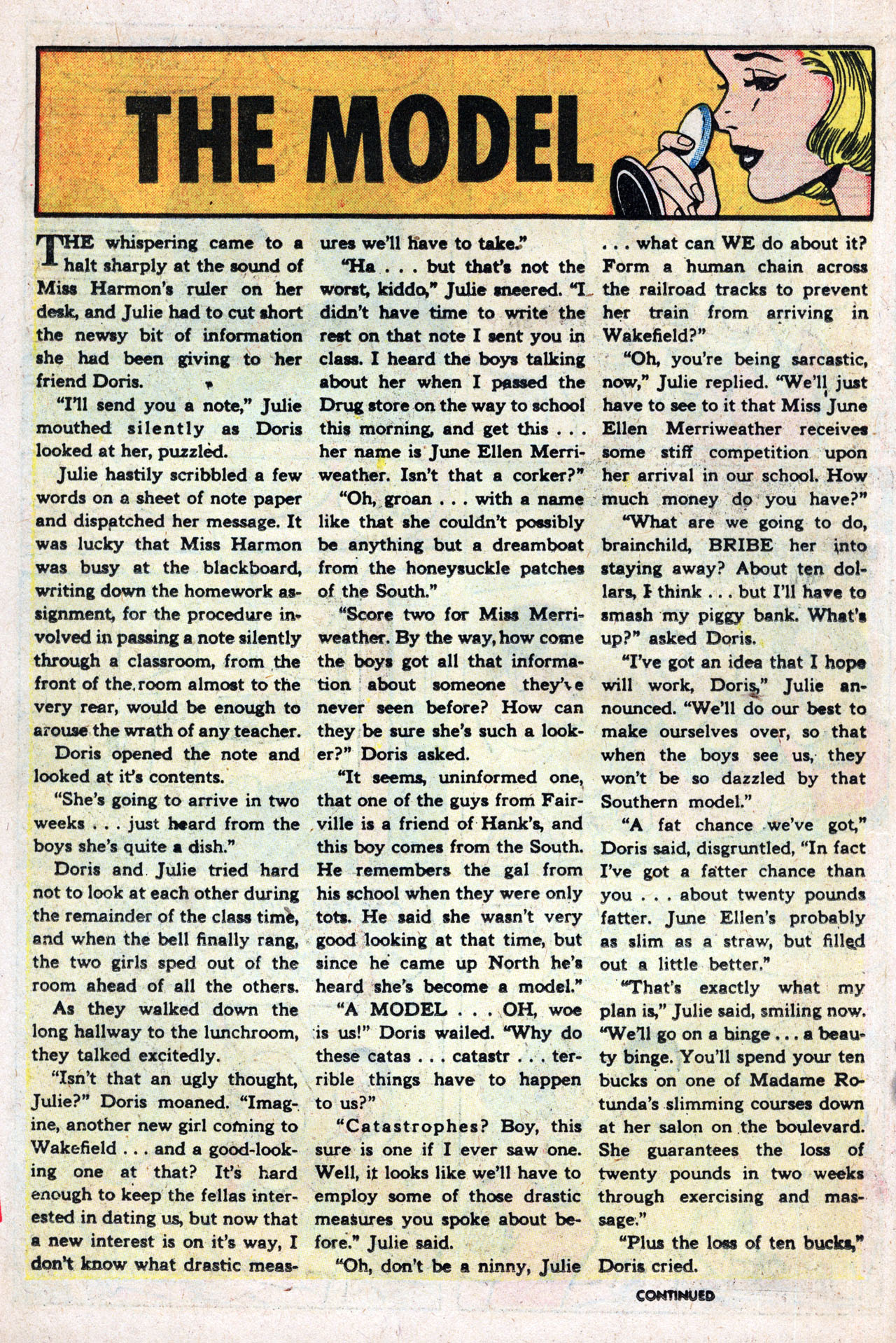 Read online Linda Carter, Student Nurse comic -  Issue #1 - 18