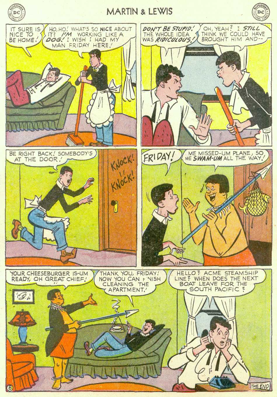 Read online The Adventures of Dean Martin and Jerry Lewis comic -  Issue #19 - 32